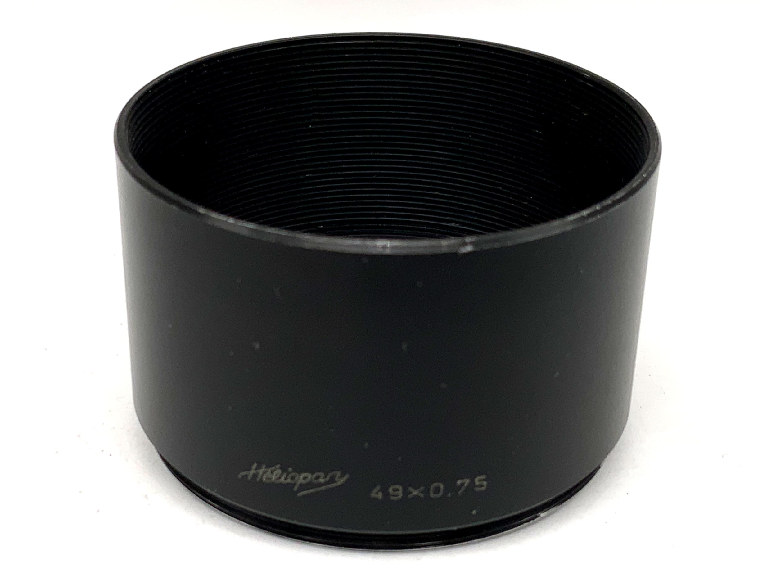 Heliopan 49 x 0.75 lens hood, metal, sunshade