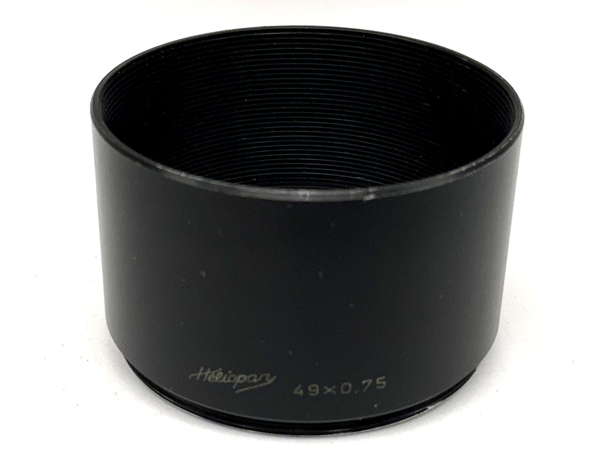 Heliopan 49 x 0.75 lens hood, metal, sunshade