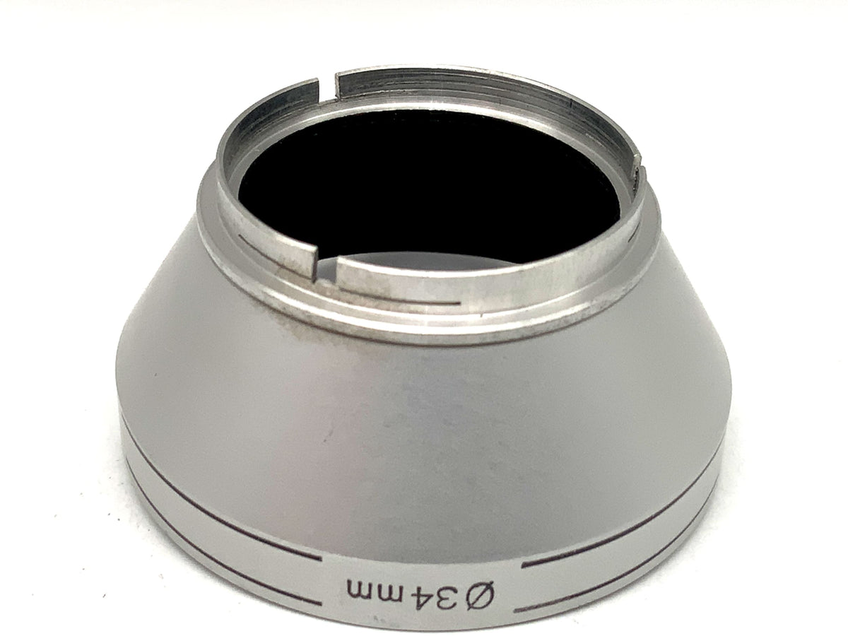 Heliopan 34mm lens hood aluminum lens hood sunshade