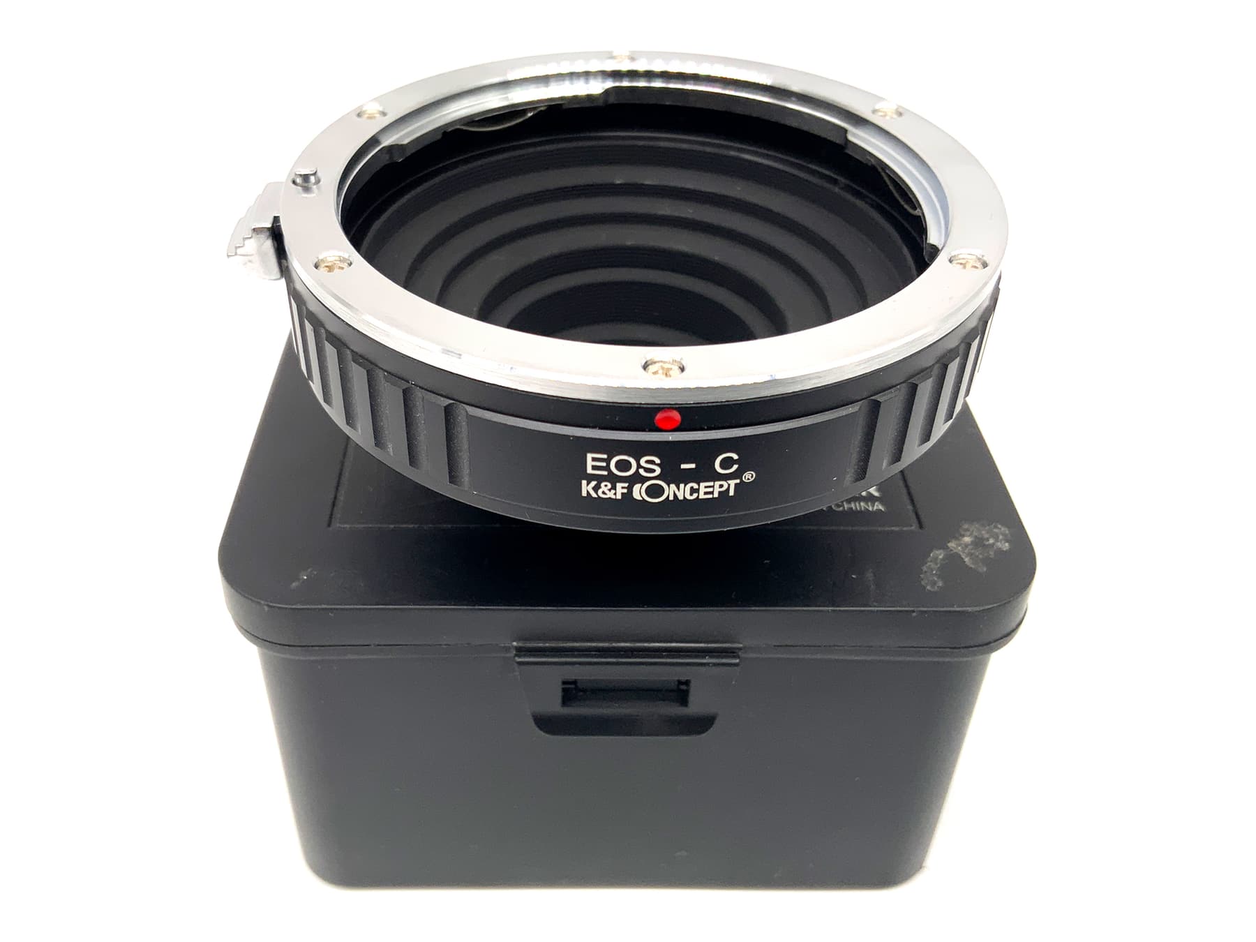 K&F Concept EOS-C Objektivadapter lens mount converter (Canon EF -> C-Mount)