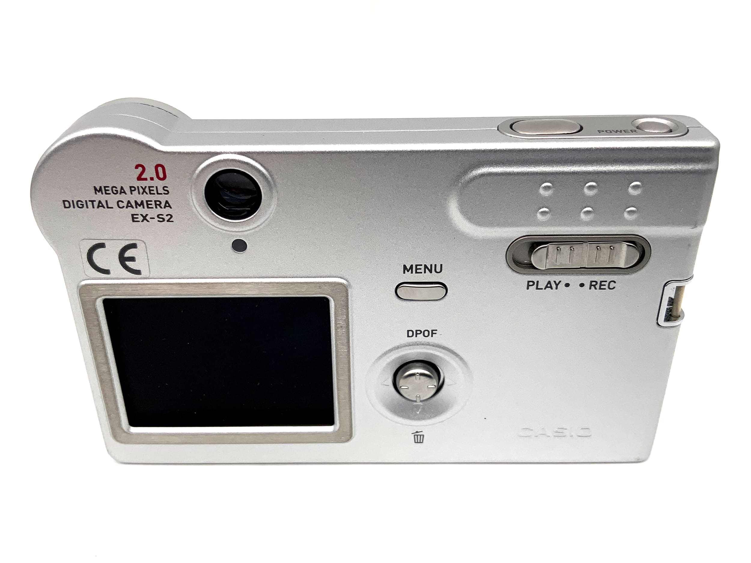 Casio Exilim EX-S2 digital compact camera with 7.5mm 1:3.2