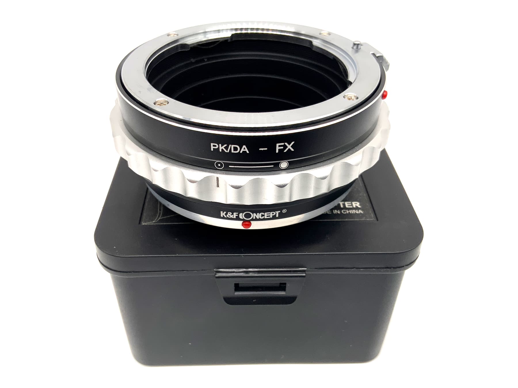 K&F Concept PK/DA-FX Objektivadapter (Pentax K / DA -> Fujica X)