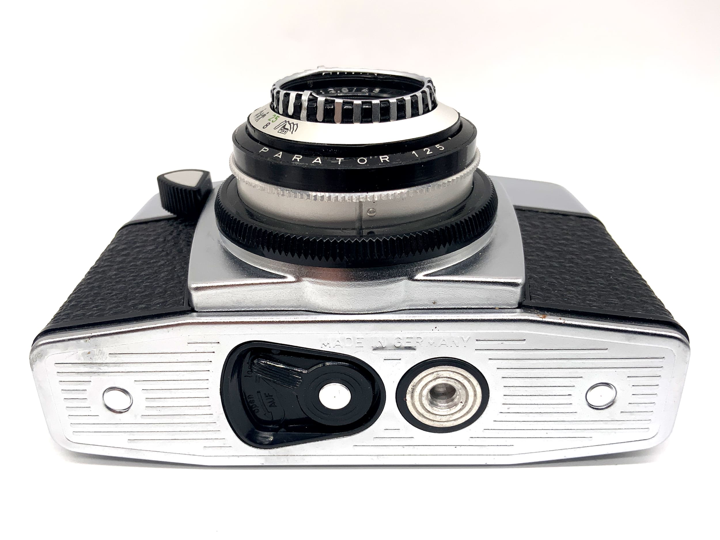 Agfa Silette-L Sucherkamera mit Color Agnar 45mm 1:2.8 Parator 125 Analogkamera