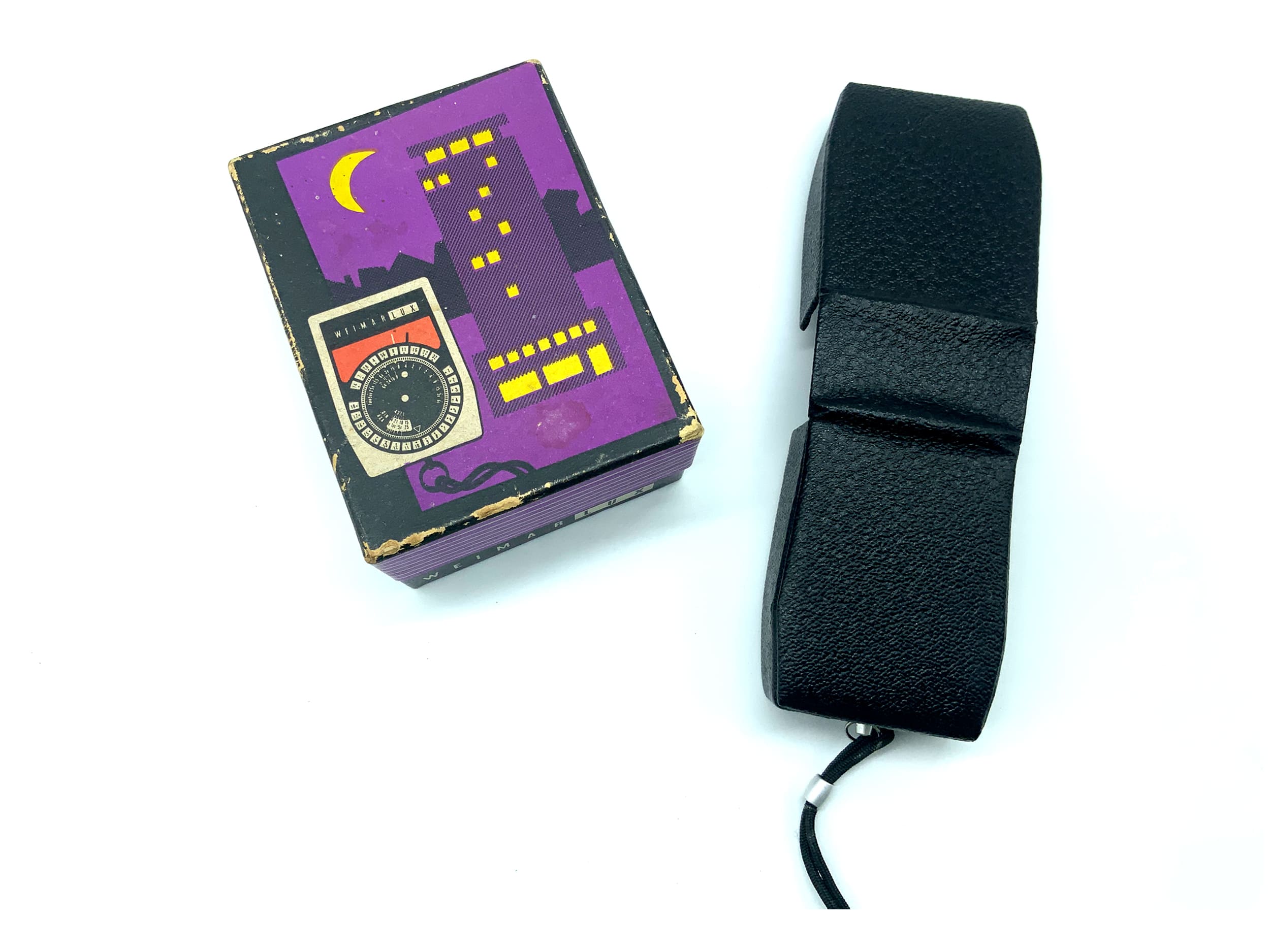 VEB Weimarlux Belichtungsmesser in OVP Lichtmesser light meter Lichtmeter