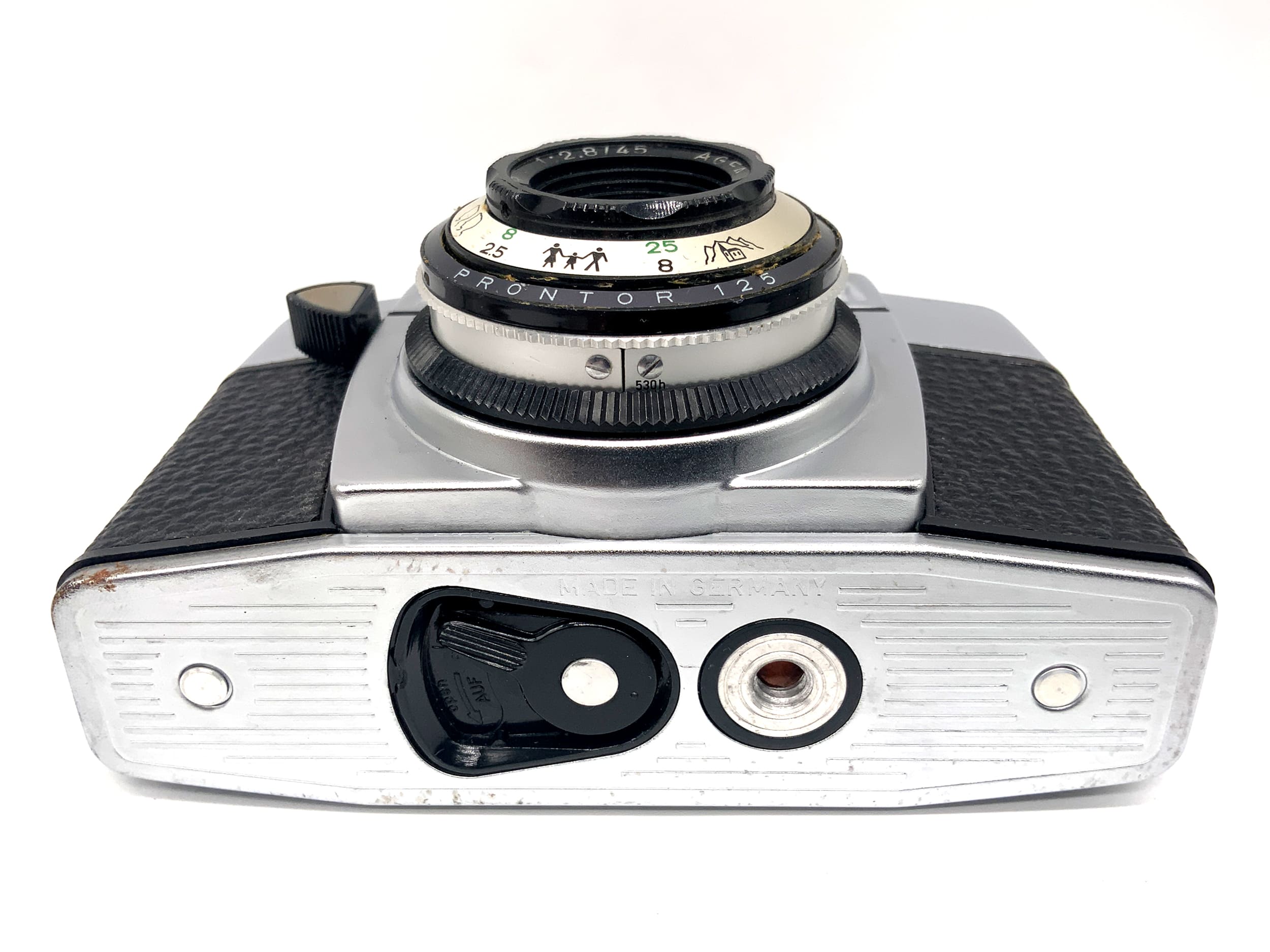 Agfa Silette I Sucherkamera mit Color-Agnar 1:2.8/45 Prontor 125 Analogkamera