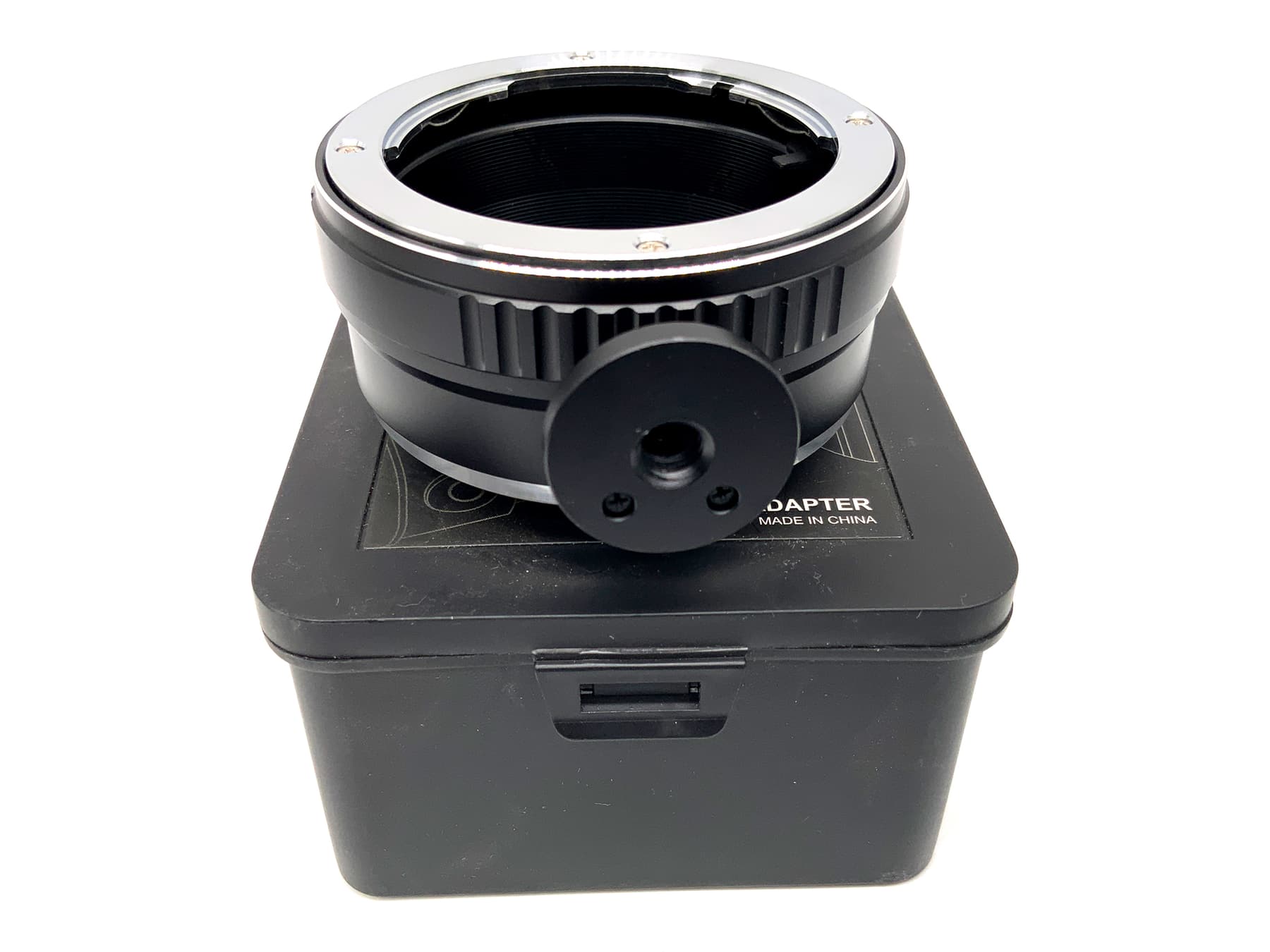 K&F Concept OM-NEX Objektivadapter Stativhalter (Olympus OM -> Sony E-Mount)