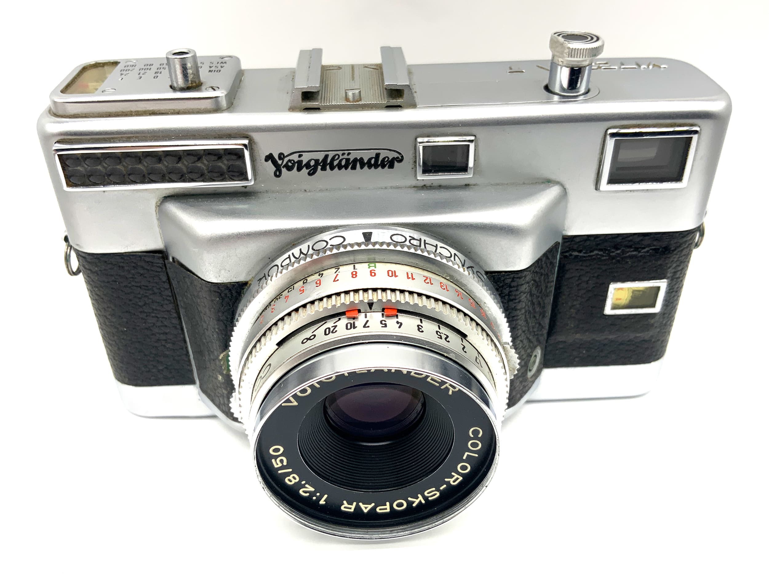 Voigtländer Vitessa T Messsucherkamera mit Color Skopar 1:2.8/50 Synchro Compur