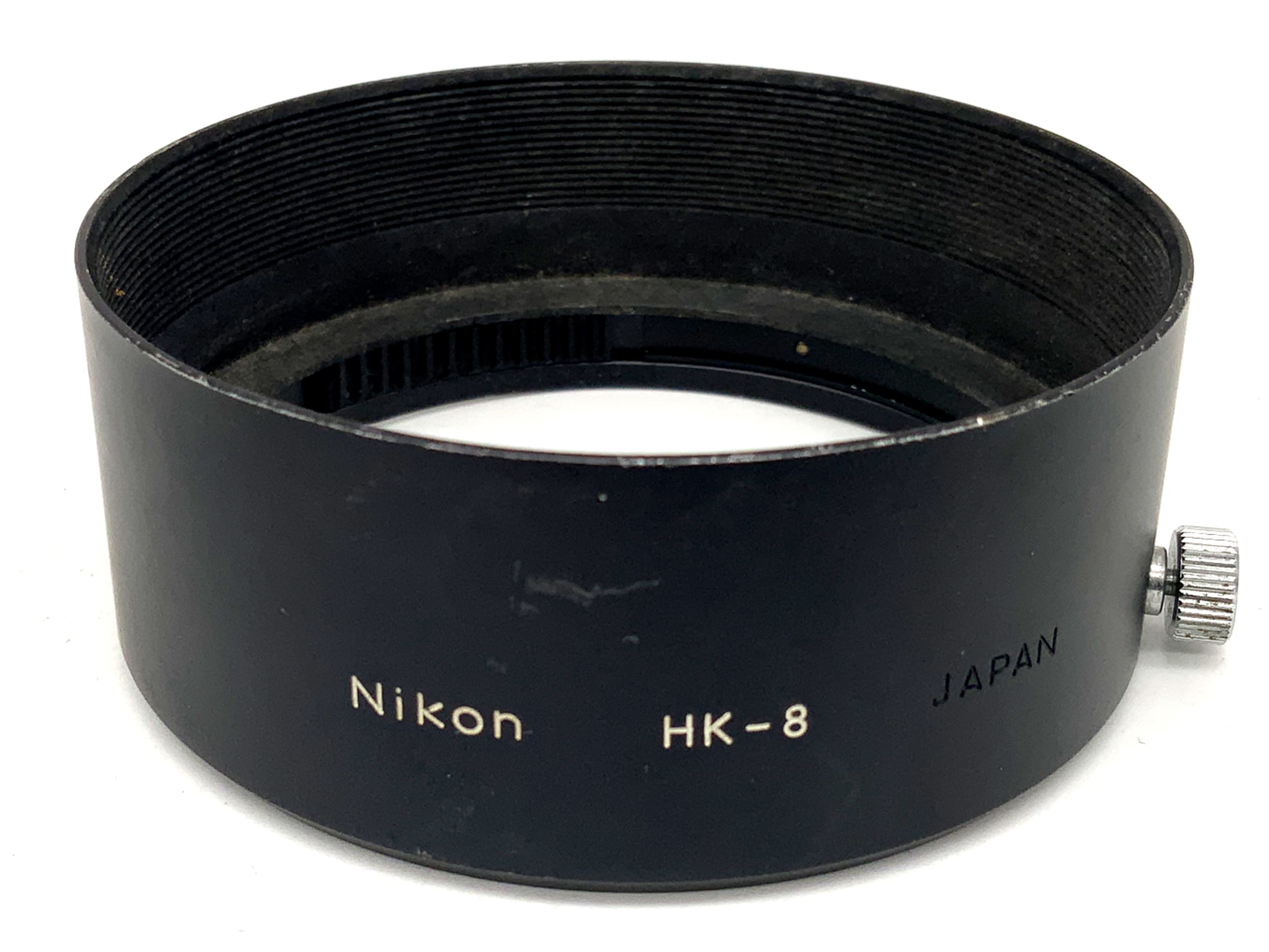 Nikon HK-8 lens hood, metal, sunshade