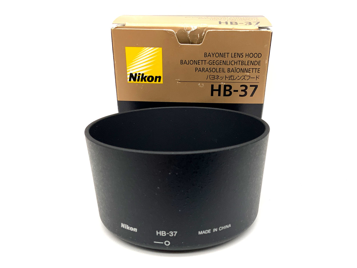 Nikon HB-37 lens hood bayonet mount in original packaging lens hood sunshade