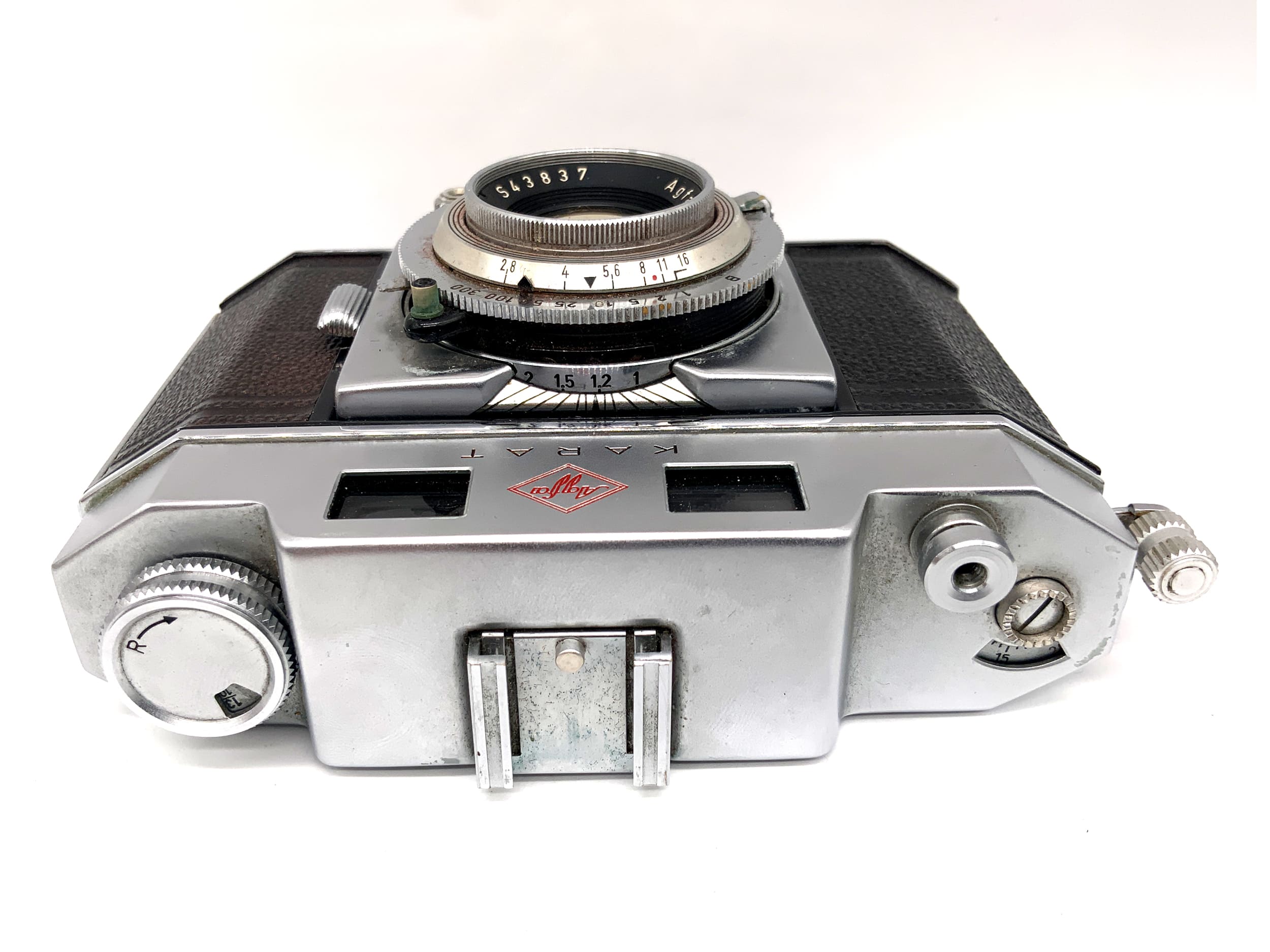 Agfa Karat Messsucherkamera mit Solinar 1:2,8/50 Prontor-SVS Analogkamera