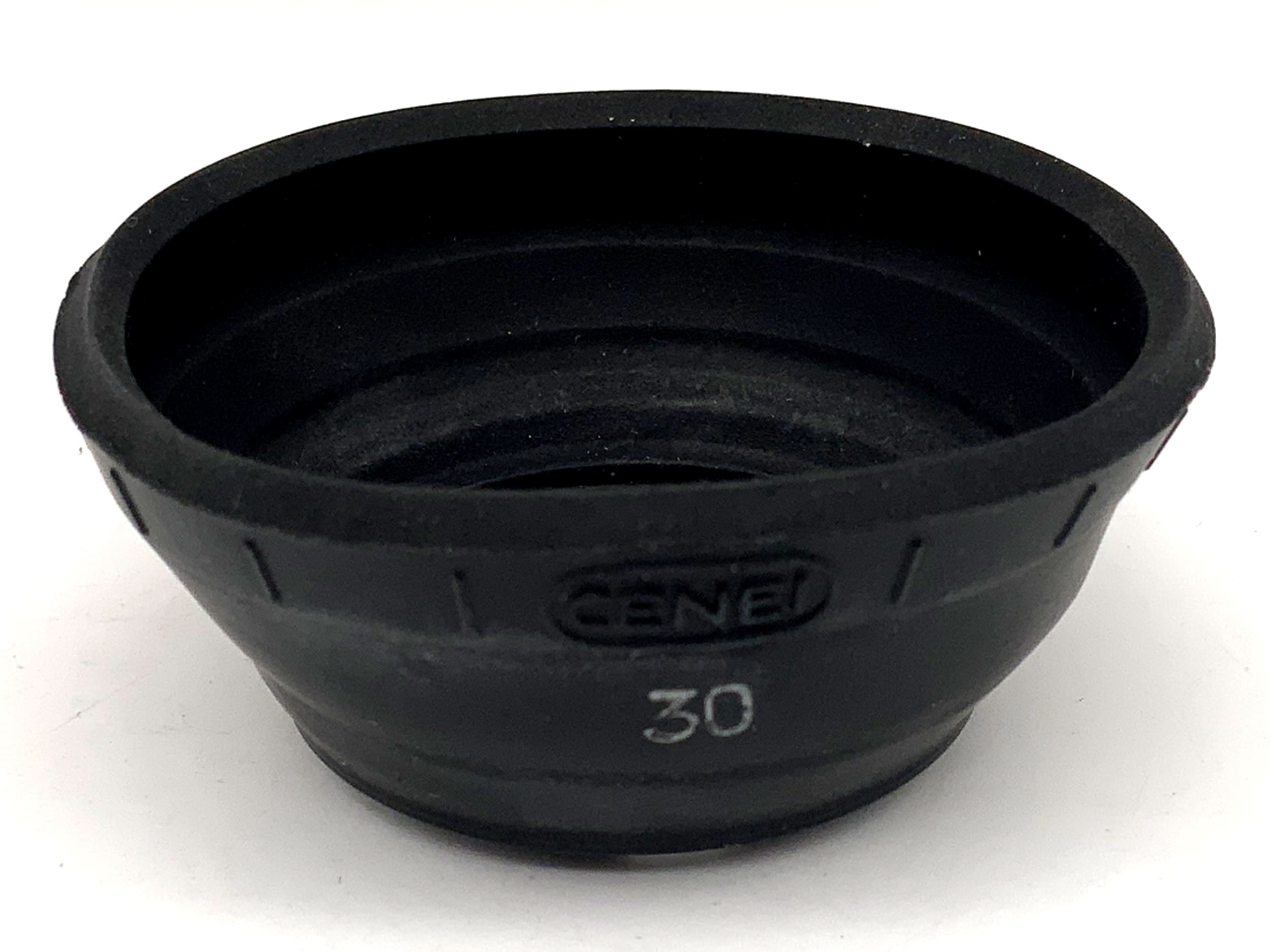 Cenei 30mm Rubber Slip-On Lens Hood