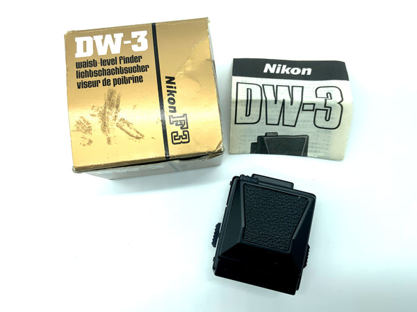 Nikon DW-3 Lichtschacht für F3 F3HP F3/T Lichtschachtsucher waist level finder