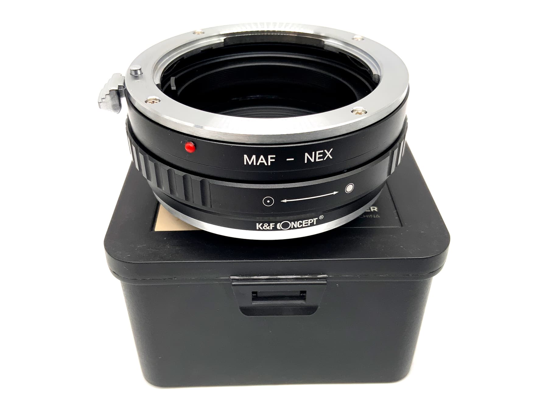 K&F Concept MAF-NEX Objektivadapter (Minolta AF/Sony A -> Sony E-Mount)