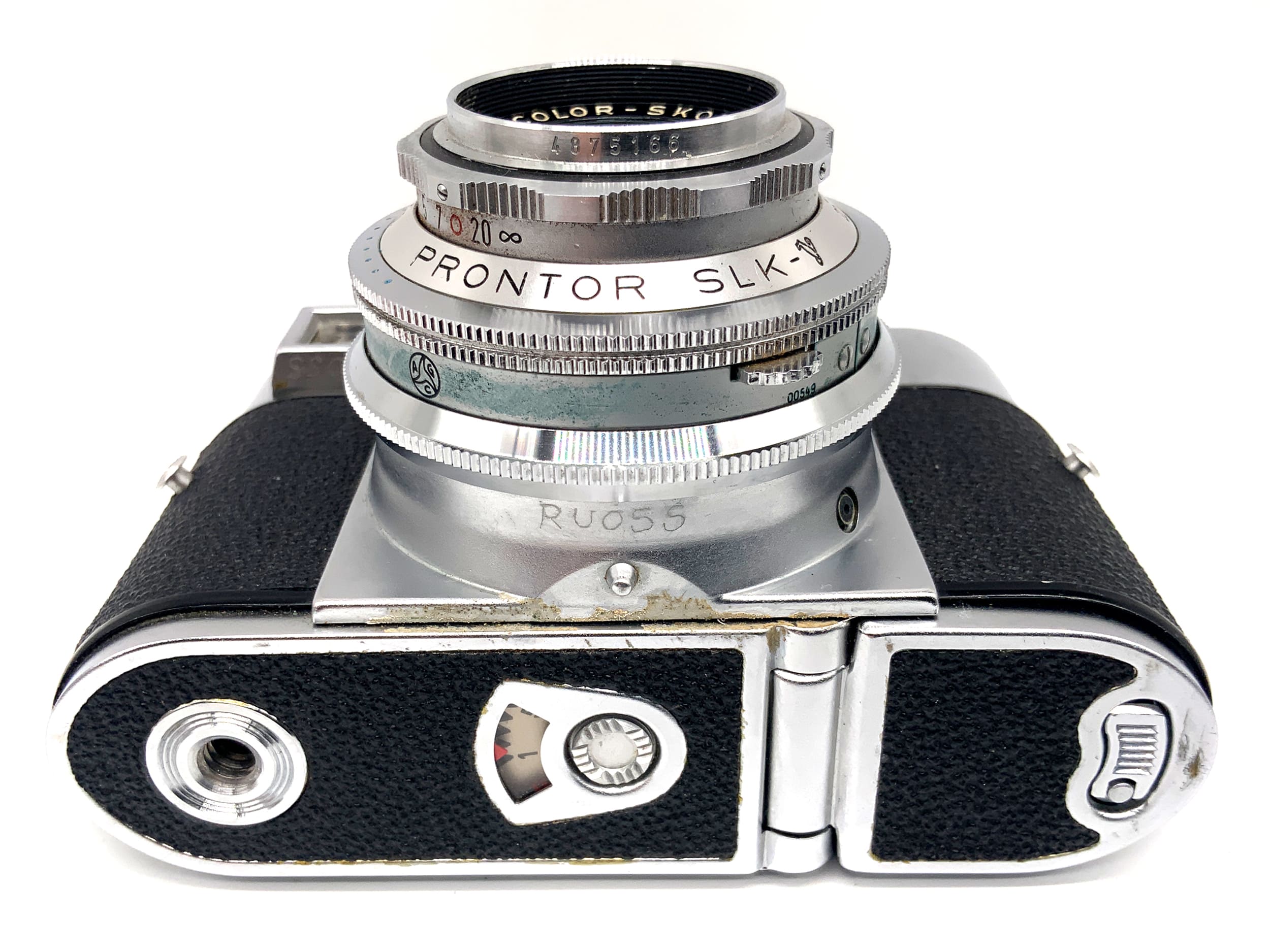 Voigtländer Vitomatic II Messsucherkamera mit Color-Skopar 2.8/50 Prontor SLK-V