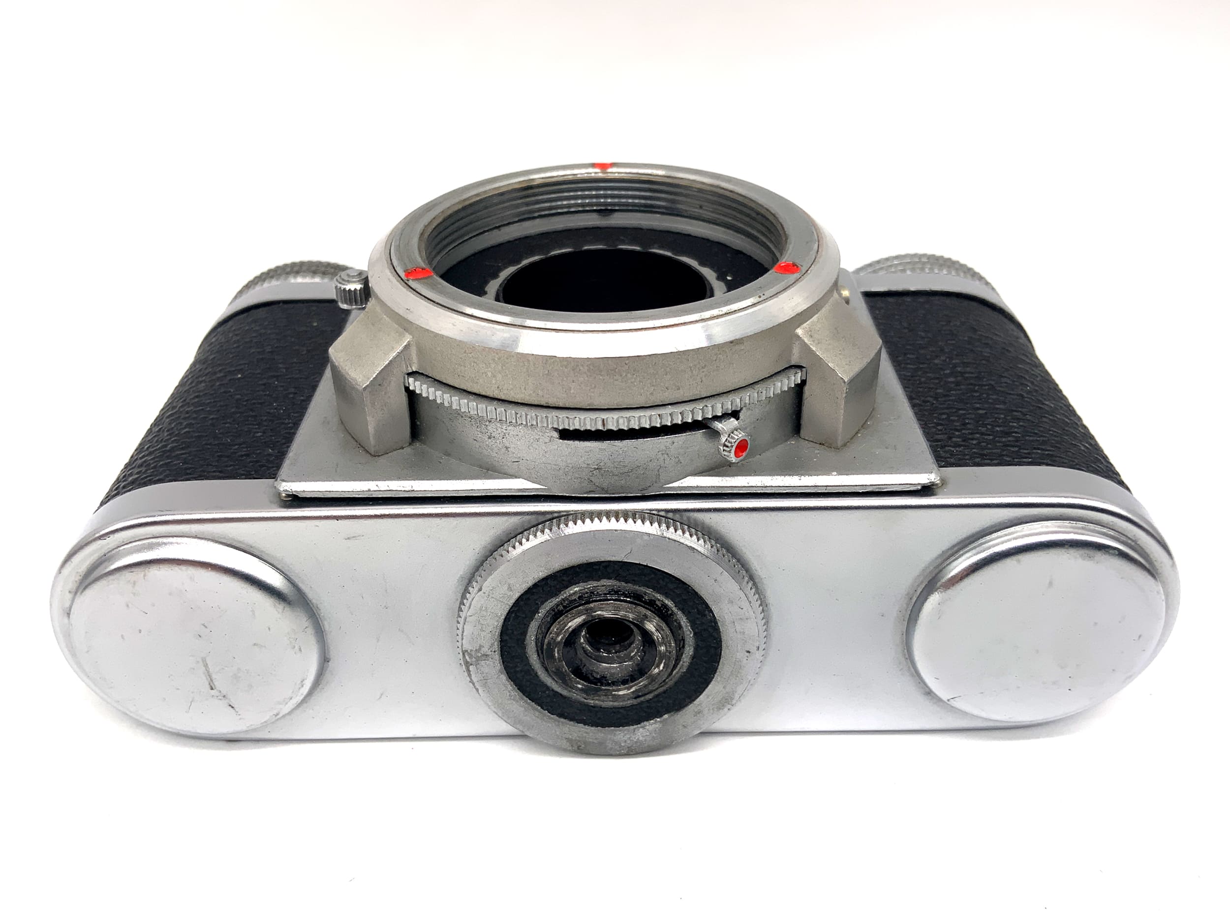 Braun Nürnberg Paxette Sucherkamera mit M39 Pronto-S Kompaktkamera Analogkamera