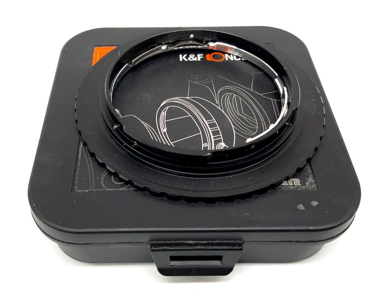 K&F Concept CY-EOS Objektivadapter (Yashica/Contax -> Canon EF)