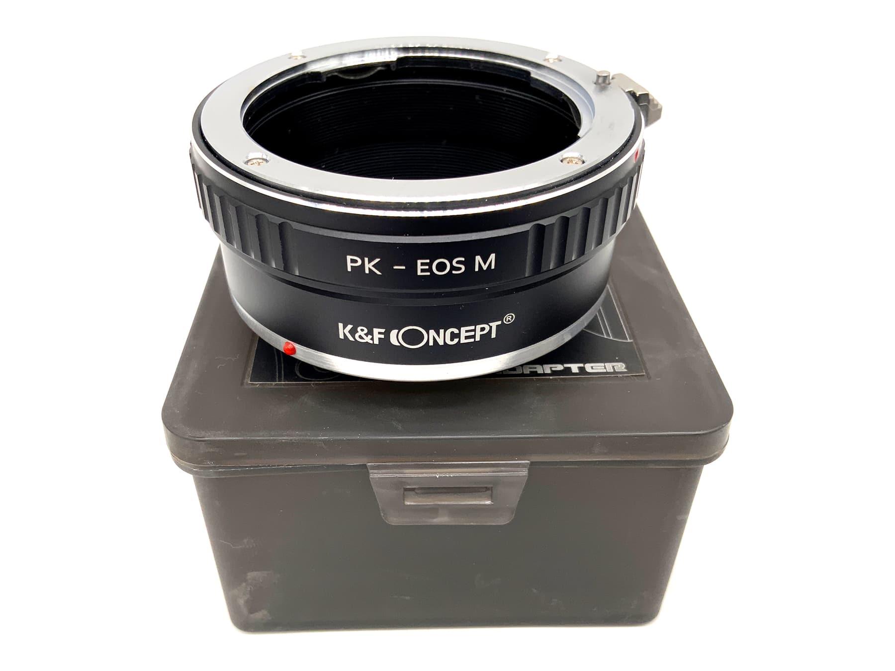 K&F Concept PK-EOS M Objektivadapter (Pentax K -> Canon EOS M)