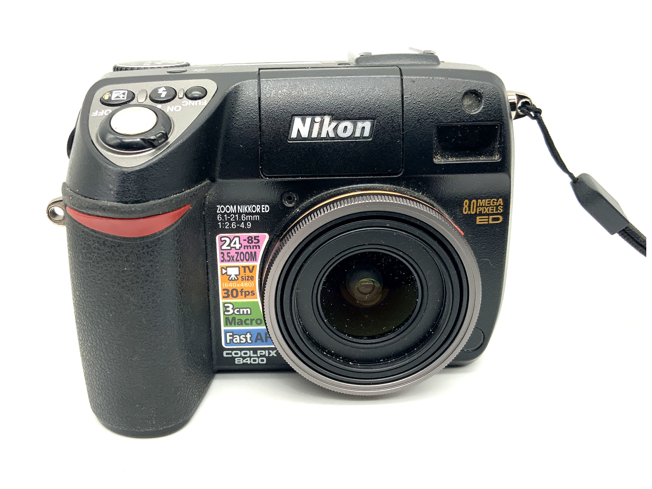 Nikon Coolpix 8400 Digital Compact Camera with 6.1-21.6mm