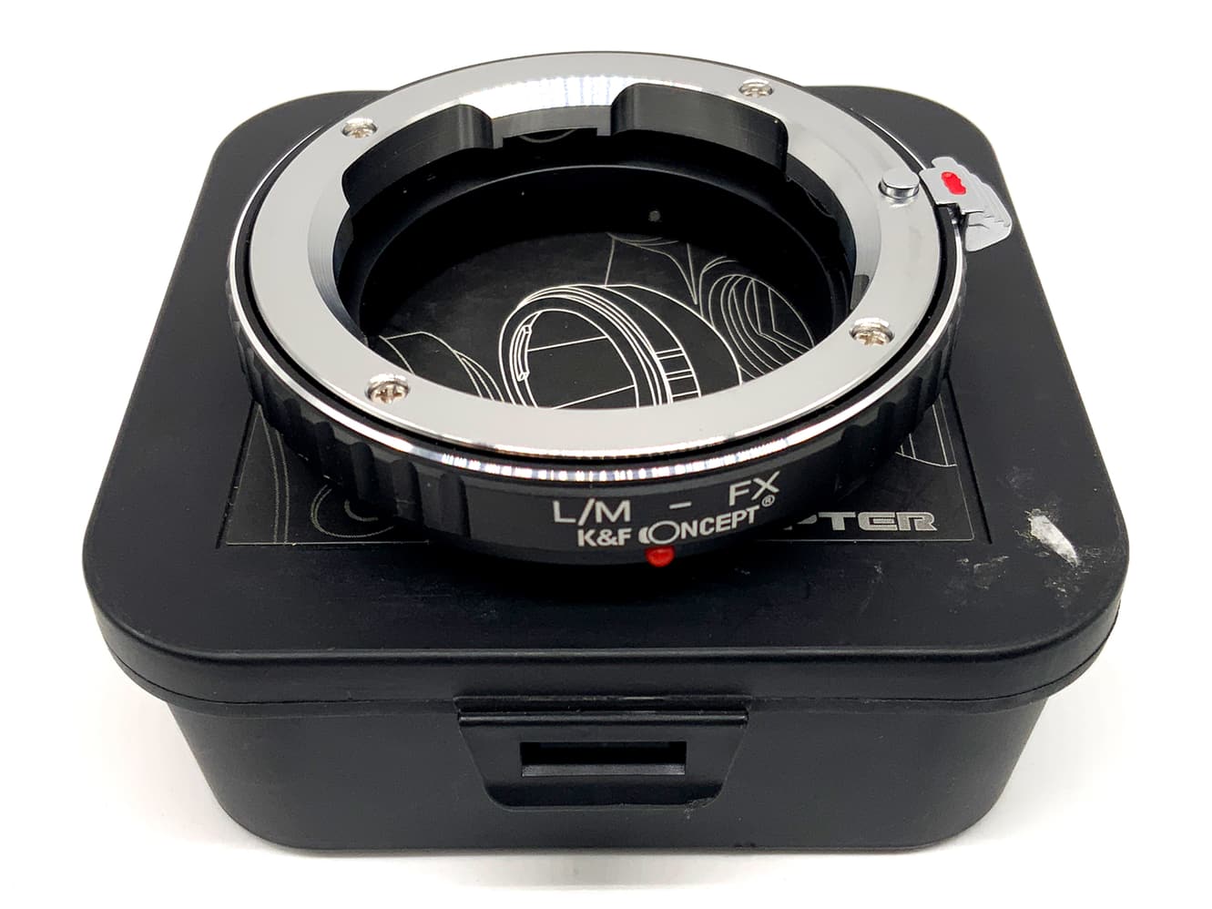 K&F Concept LM-FX Objektivadapter lens mount converter (Leica M -> Fujica X)