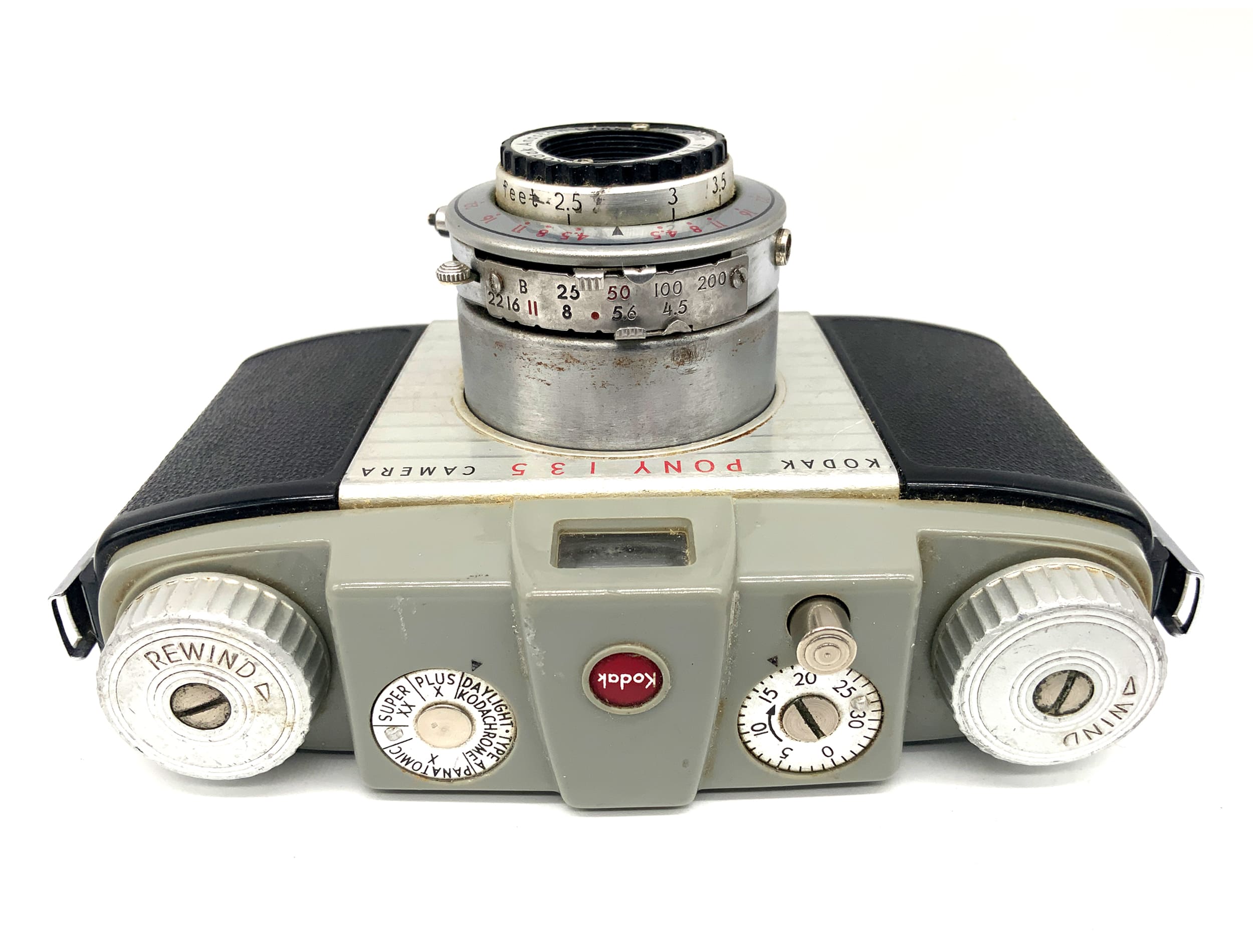 Kodak Pony 135 Sucherkamera Anaston 51mm f/4.5 Flash 200 Shutter Analogkamera