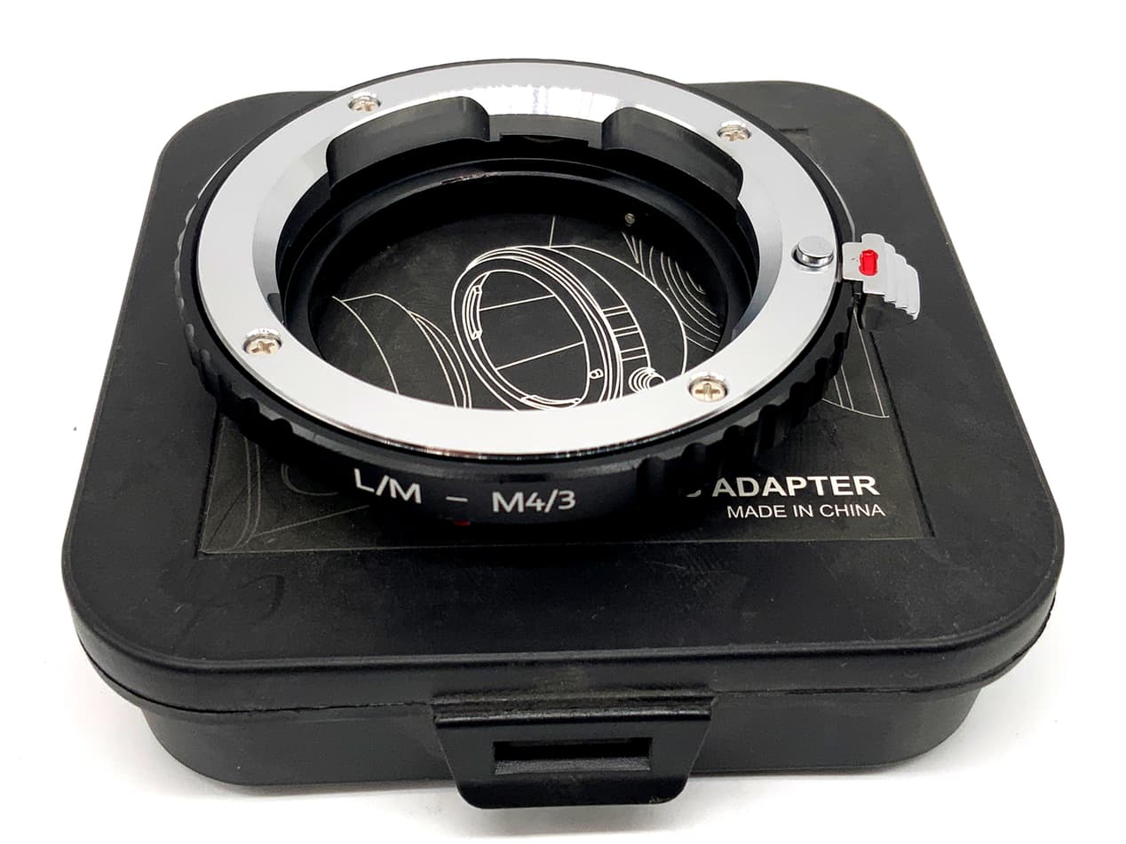 K&F Concept L/M-M4/3 Objektivadapter (Leica M -> Micro Four Thirds)