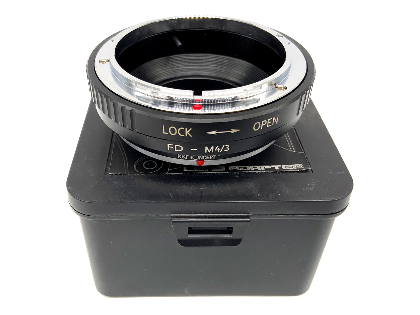 K&F Concept FD-M4/3 Objektivadapter (Canon FD -> Micro Four Thirds)
