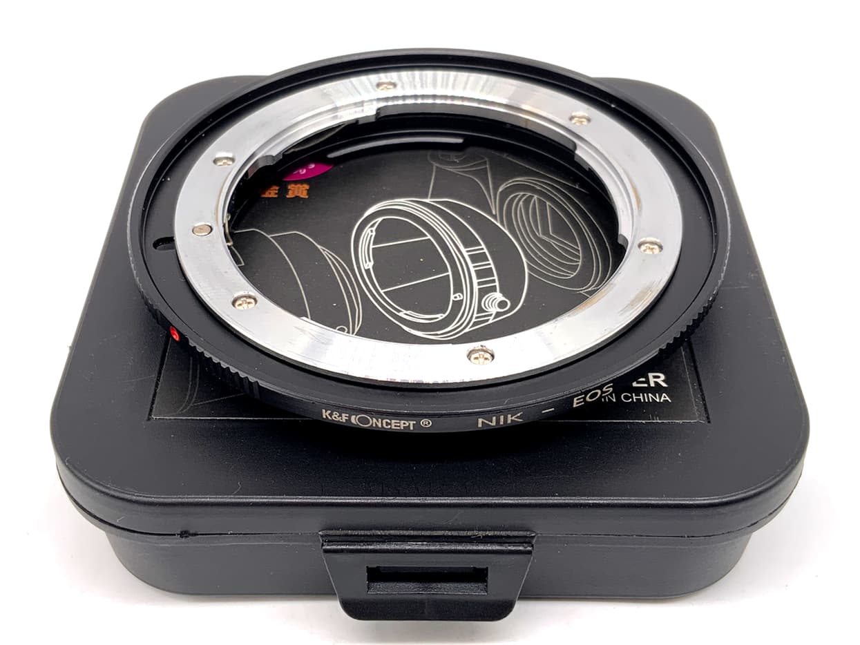 K&F Concept NIK-EOS Objektivadapter lens mount converter (Nikon F -> Canon EF)