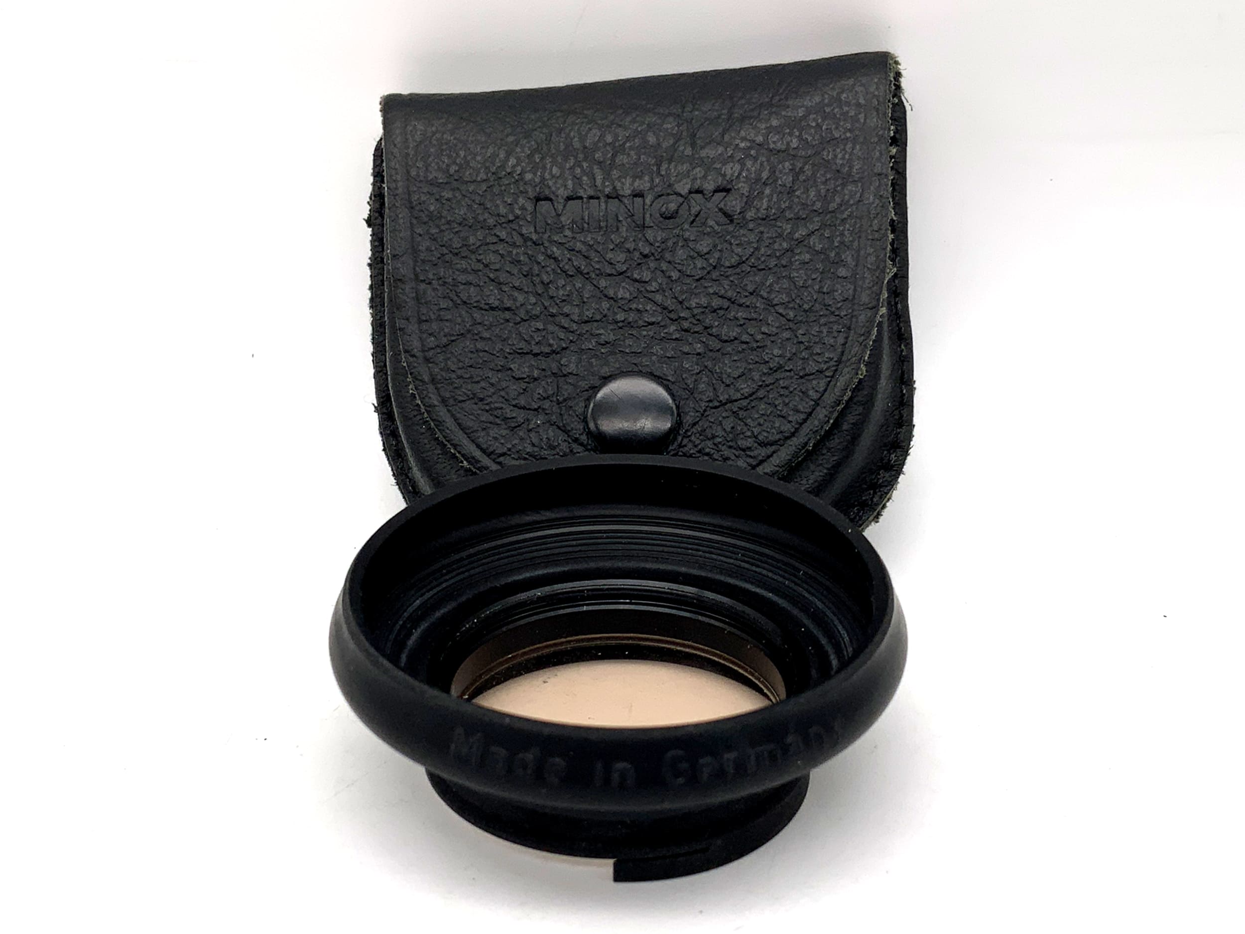 Minox 35ML/GT/PL/PE Lens Hood + Protective Filter in Case