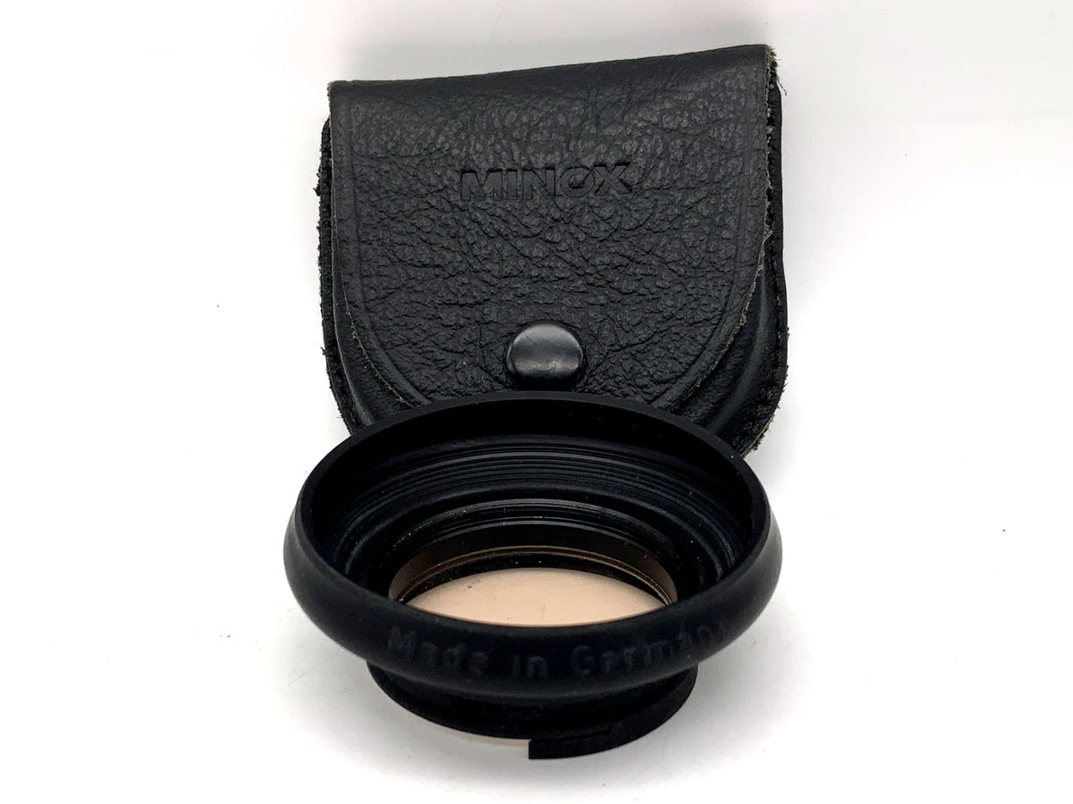Minox 35ML/GT/PL/PE Lens Hood + Protective Filter in Case