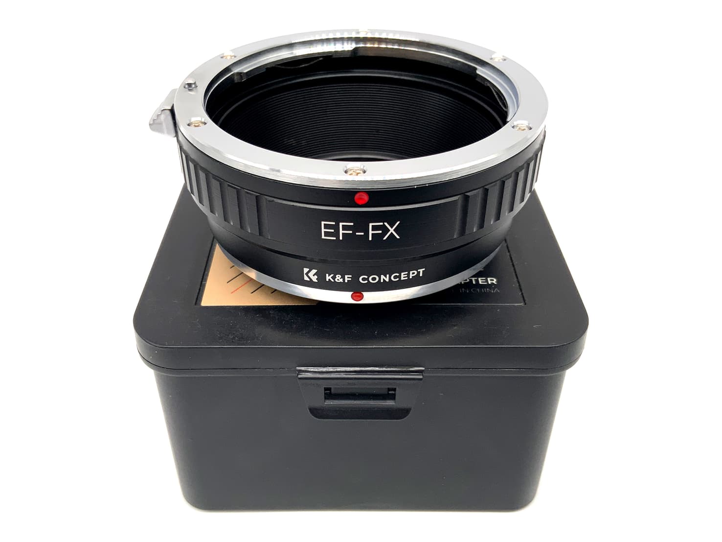 K&F Concept EF-FX Objektivadapter lens mount converter (Canon EF -> Fujica X)