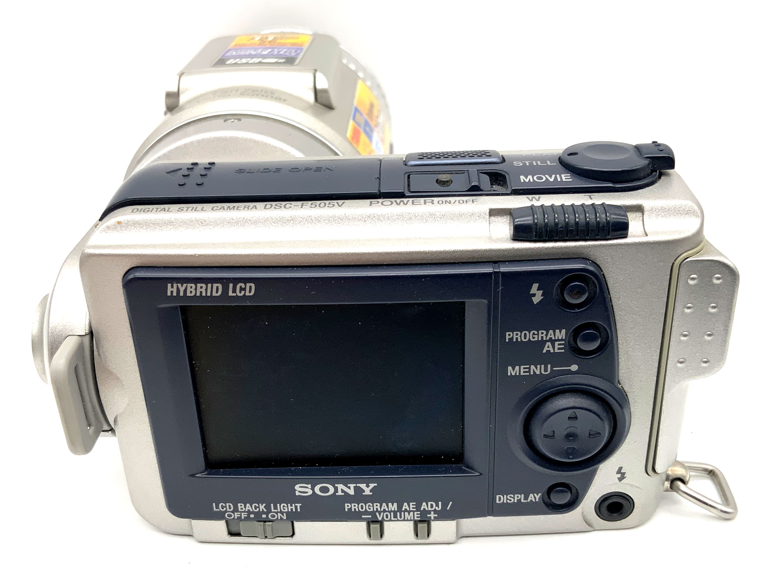 Sony CyberShot DSC-F505V bridge camera with Carl Zeiss Vario-Sonnar digital camera