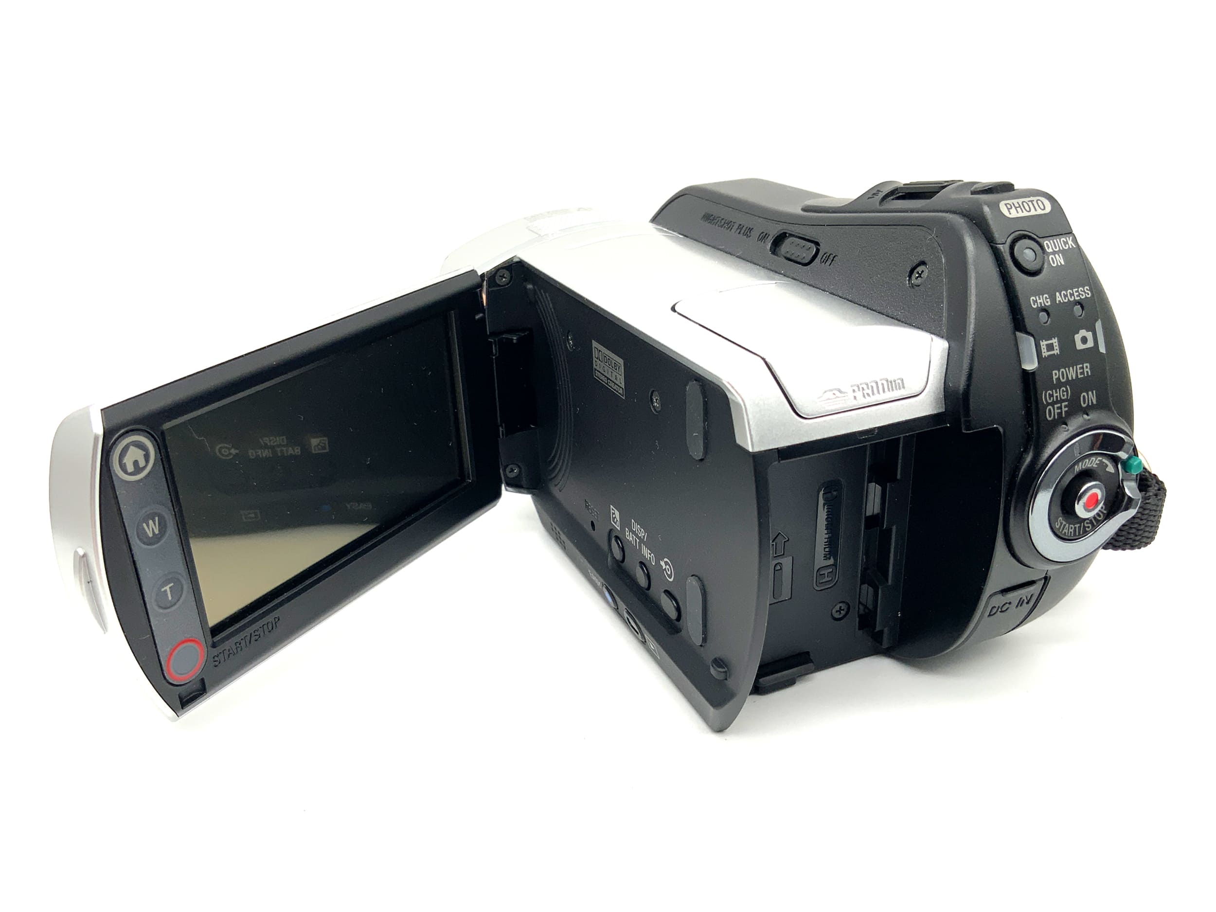 Sony Handycam DCR-SR35 camcorder with Carl Zeiss Vario-Tessar video camera