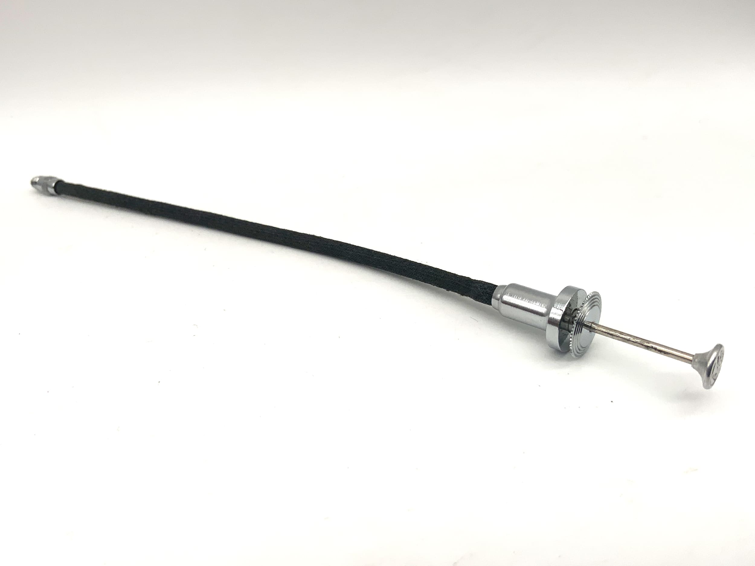 Prontor AGC ca.14cm Drahtauslöser schwarz mit Feststeller Kabelauslöser