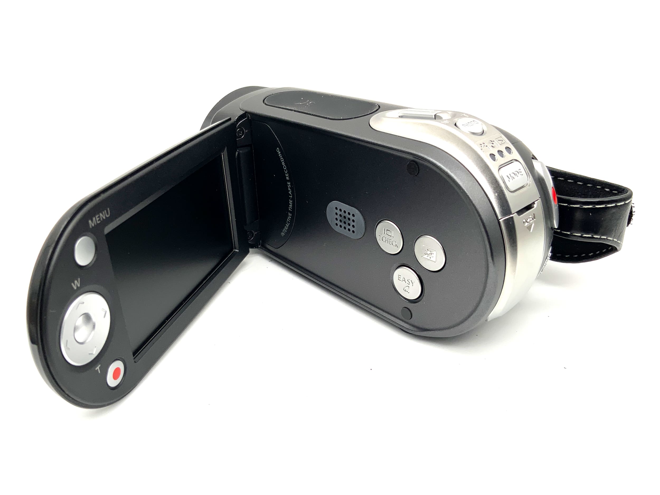 Samsung SMX-F30BP camcorder with Schneider Kreuznach 2.3-96.6mm 1:1.6 videocam