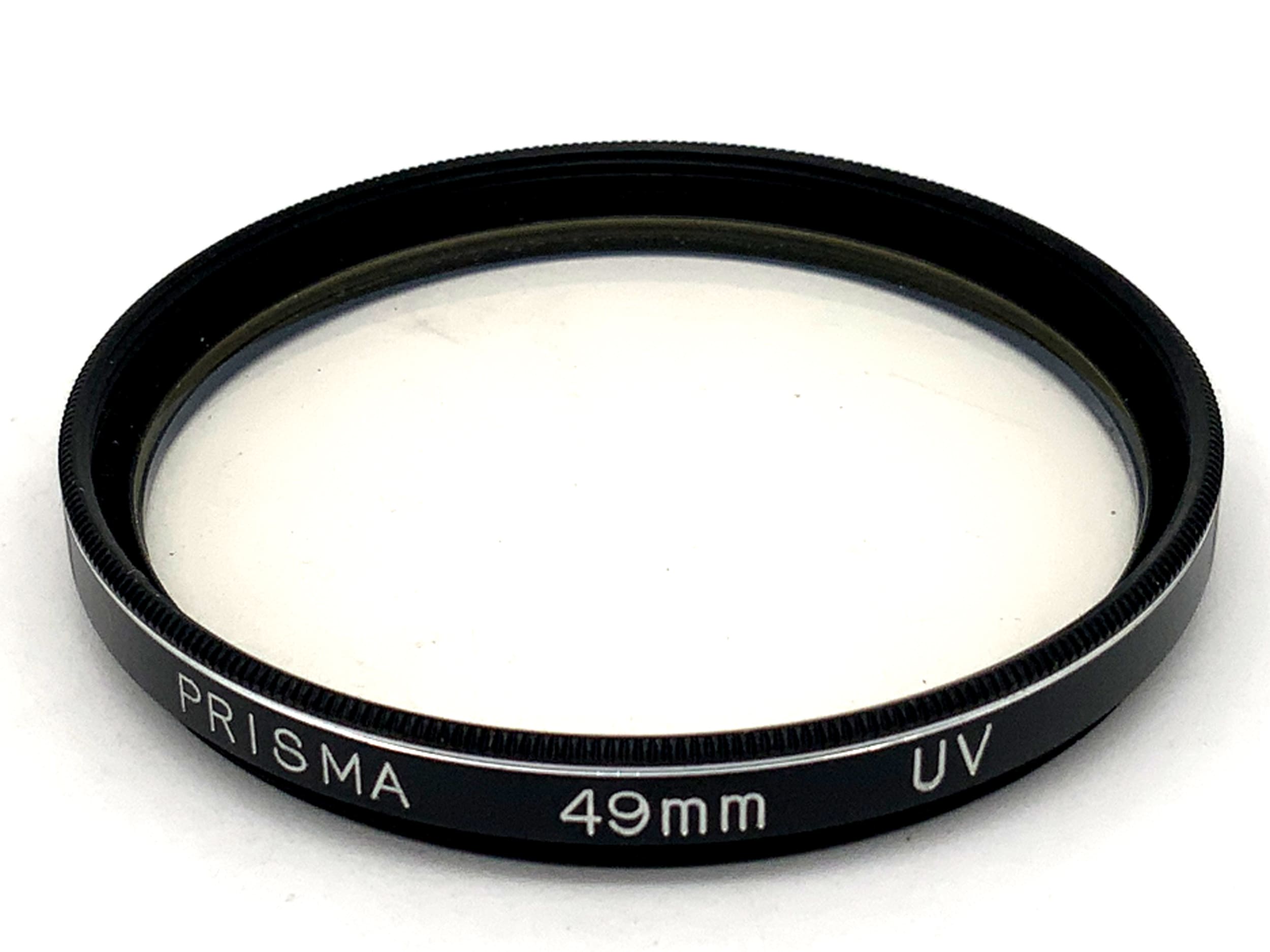 Prism UV filter 49mm circular filter thread