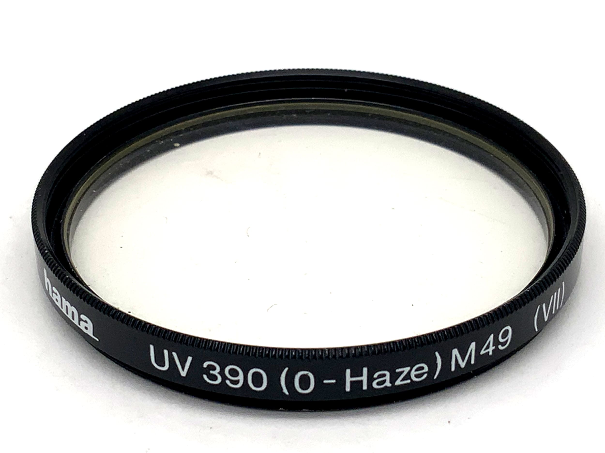 Hama UV UV390(0-Haze) M49 (VII) Filter 49mm Circular Filter Thread