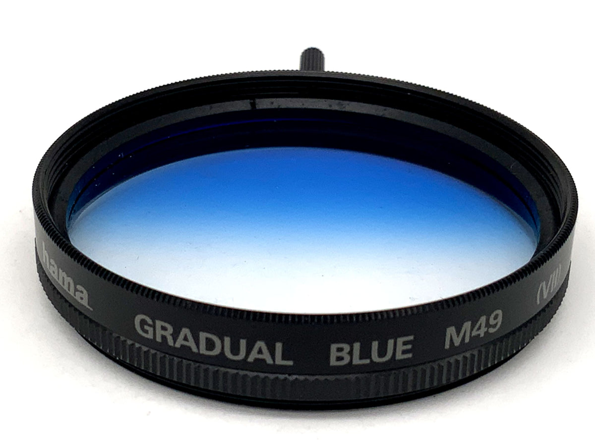 Hama Gradual Blue M49 (VII) Graduated Filter, 49mm Circular, Filter Thread