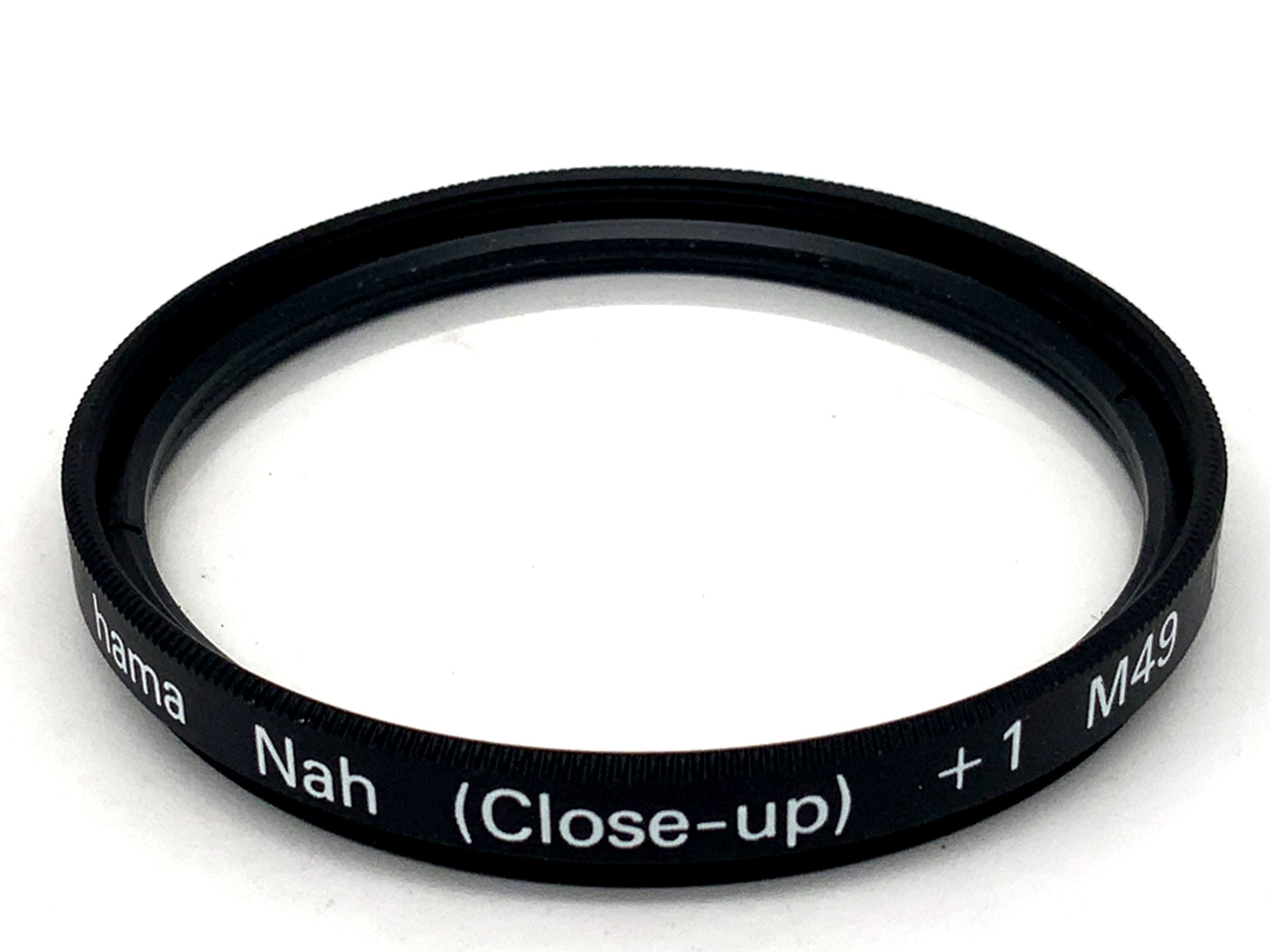 Hama Close-Up Lens +1 M49 (XX II) Filter 49mm Circular Filter Thread