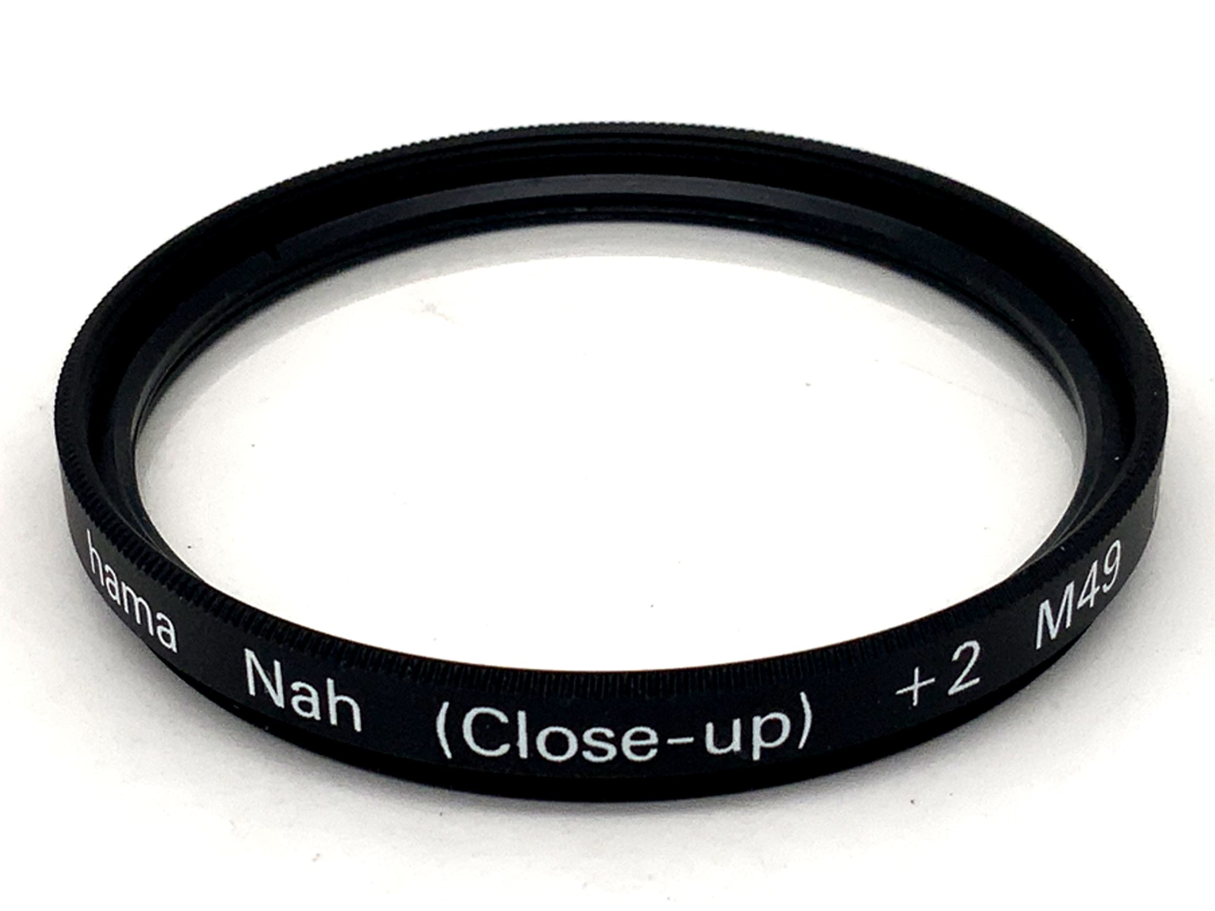 Hama Close-Up Lens +2 M49 (XX II) Filter 49mm Circular Filter Thread