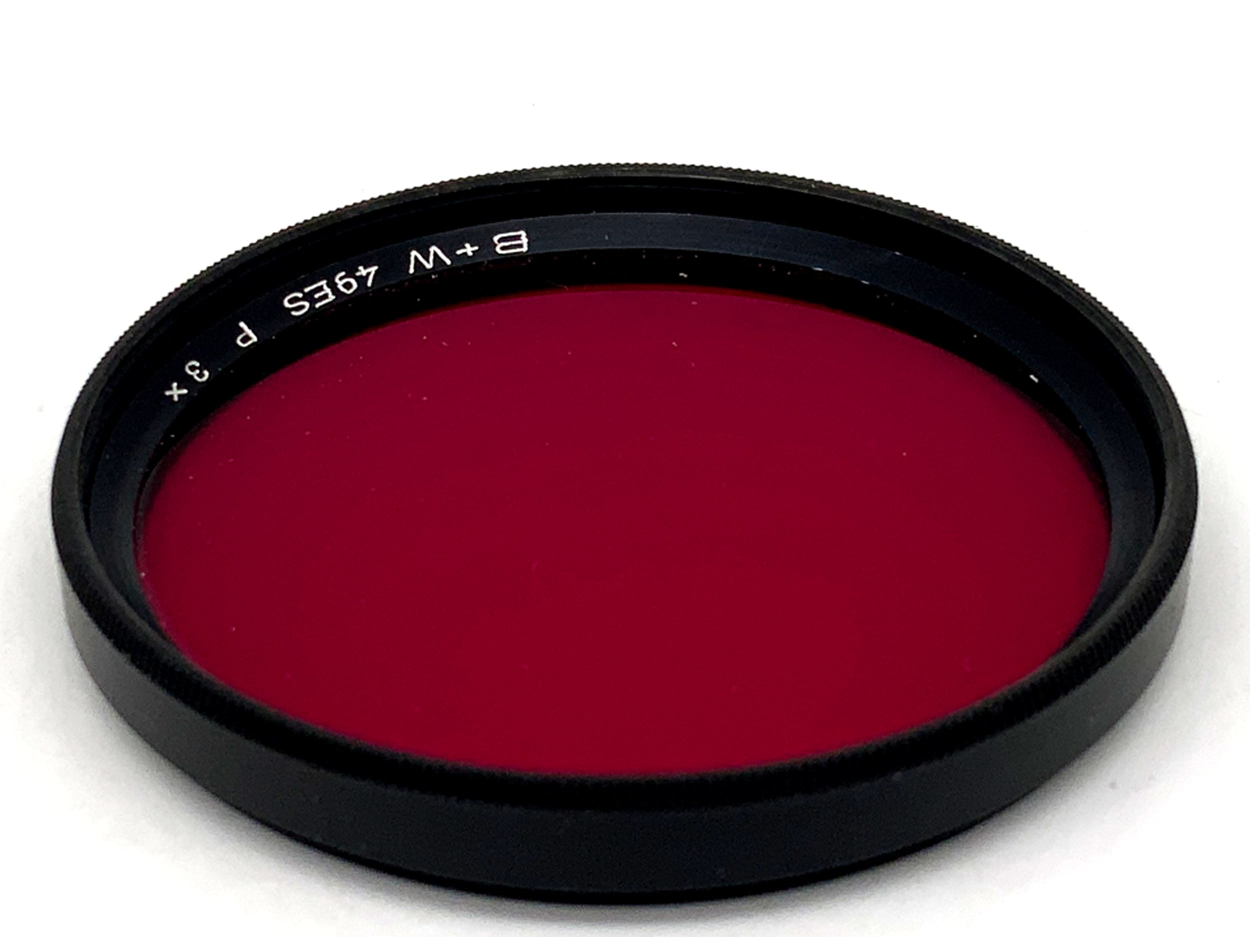 B+W Color Filter 49ES P 3x Pink Filter 49mm Circular Filter Thread