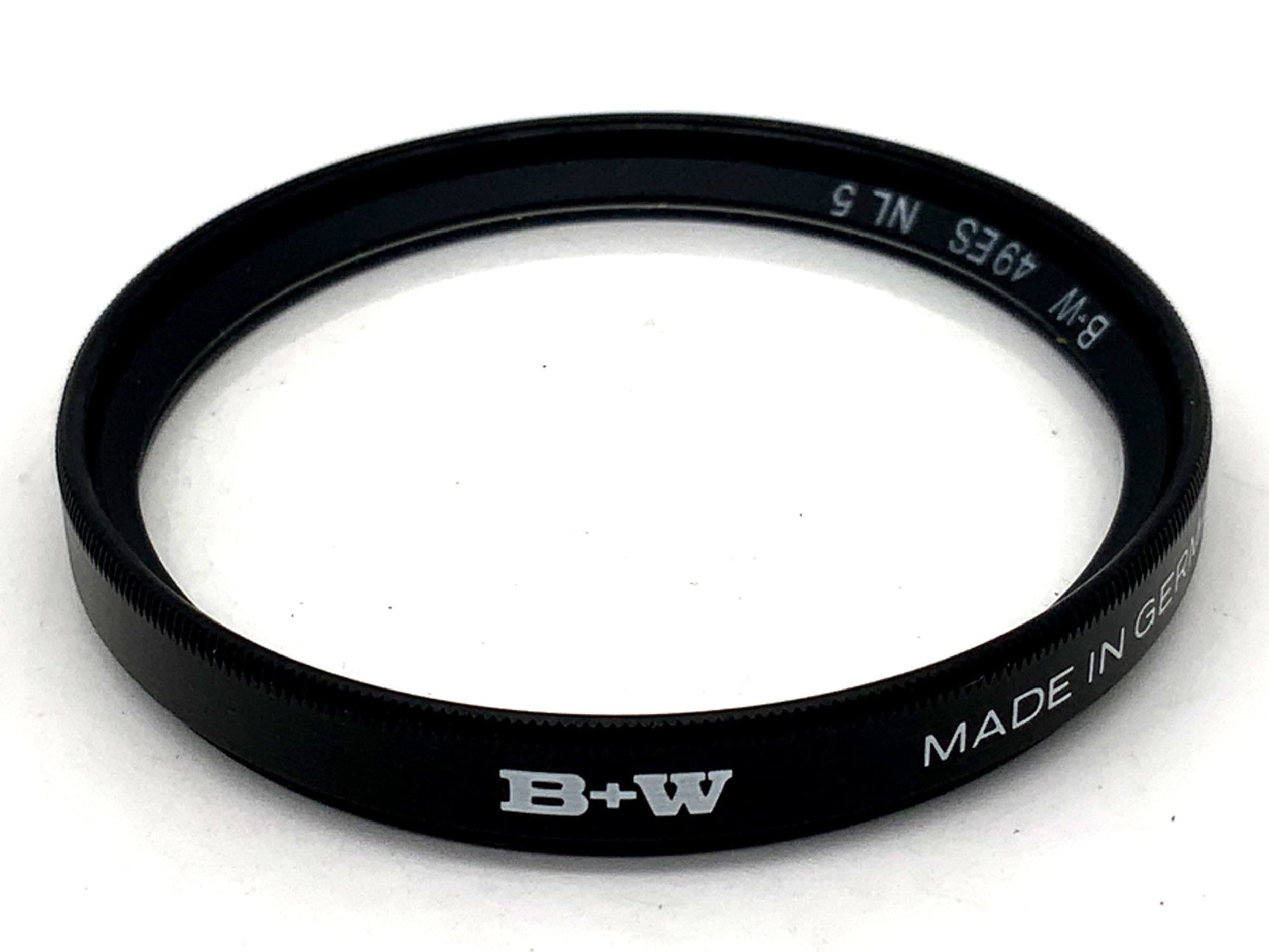 B+W Close-Up Lens 49ES NL5 Filter 49mm Circular Filter Thread