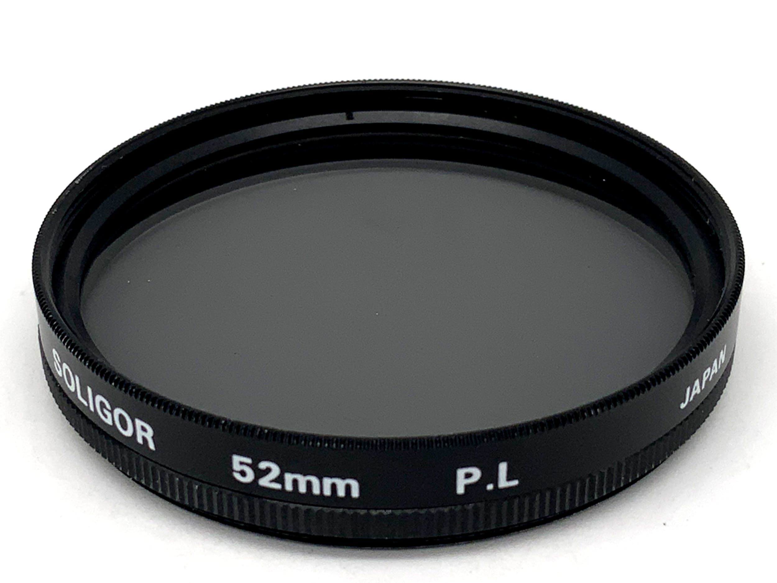 Soligor Polarizing Filter PL Filter 52mm Circular Filter Thread