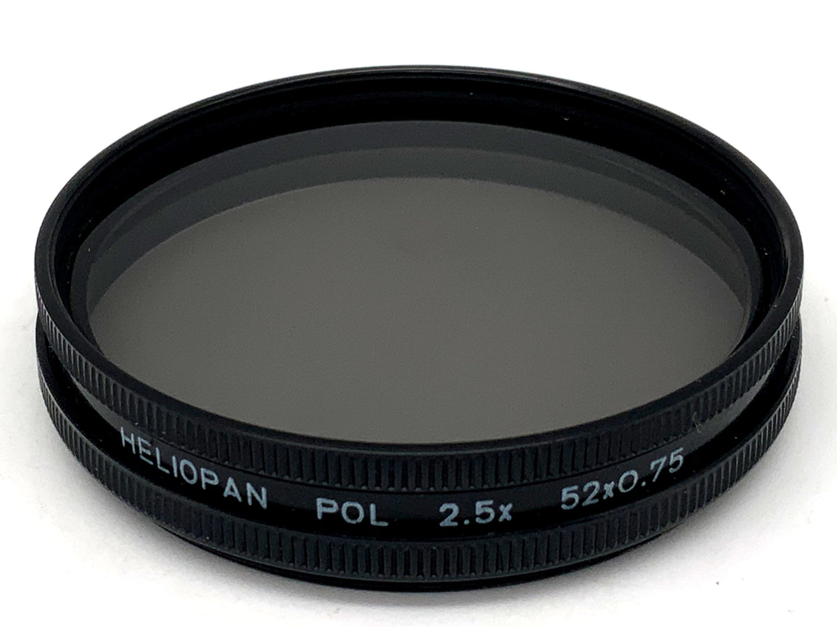Heliopan Polarizing Filter POL 2.5x 52x0.75 Filter 52mm Circular Filter Thread
