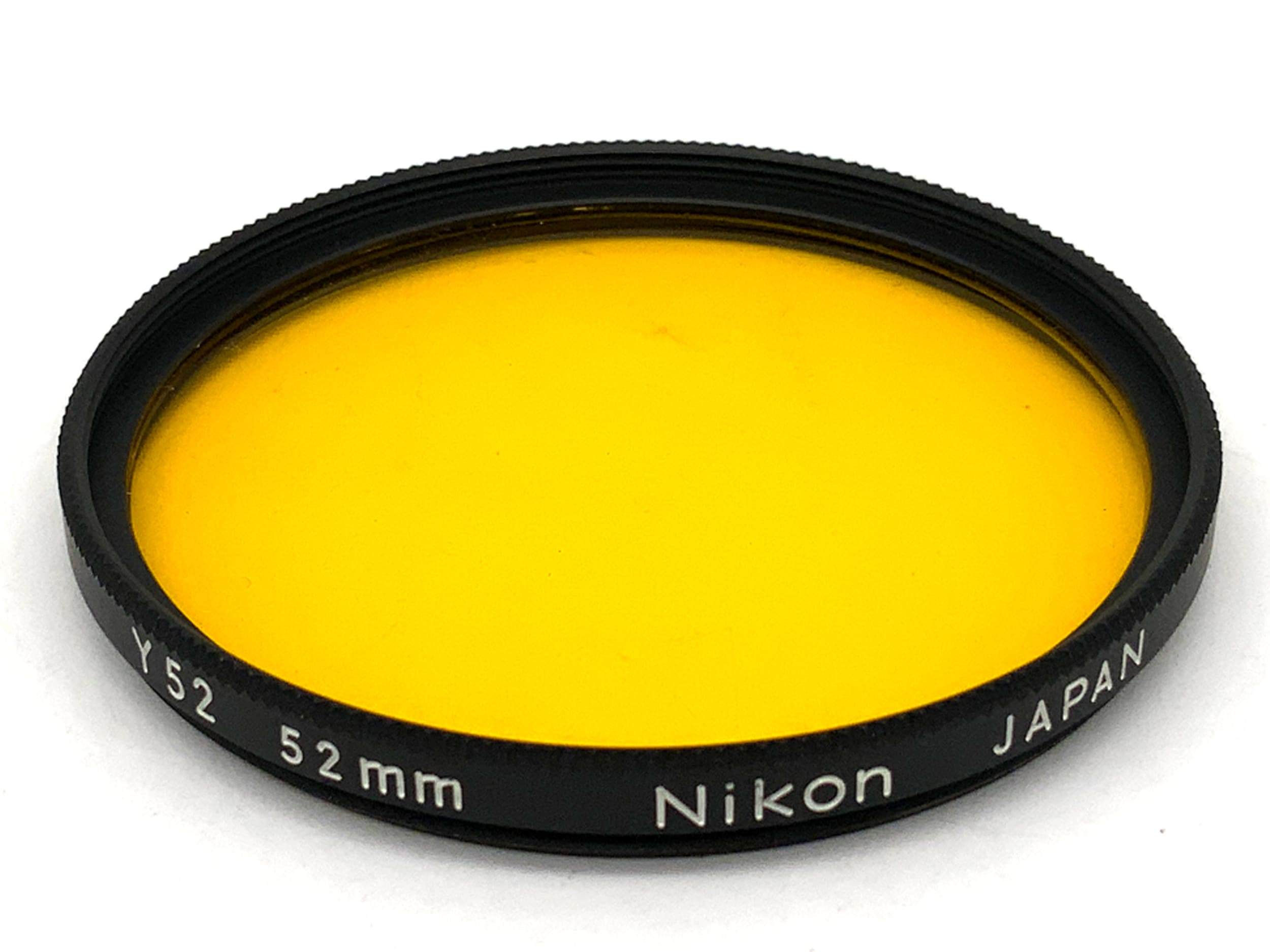 Nikon color filter yellow/yellow Y52 filter 52mm circular filter thread