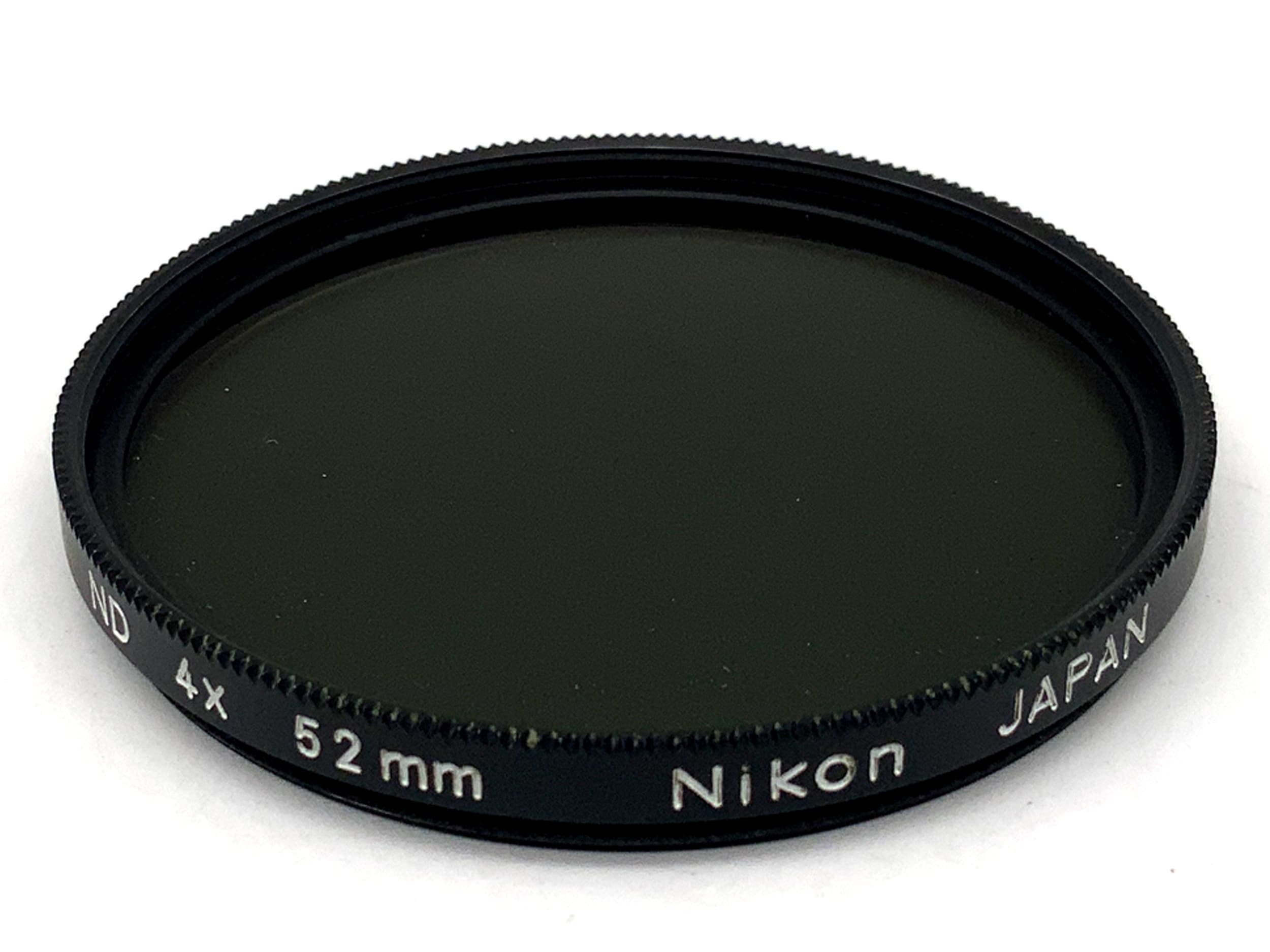 Nikon ND 4x neutral density filter, 52mm circular filter thread