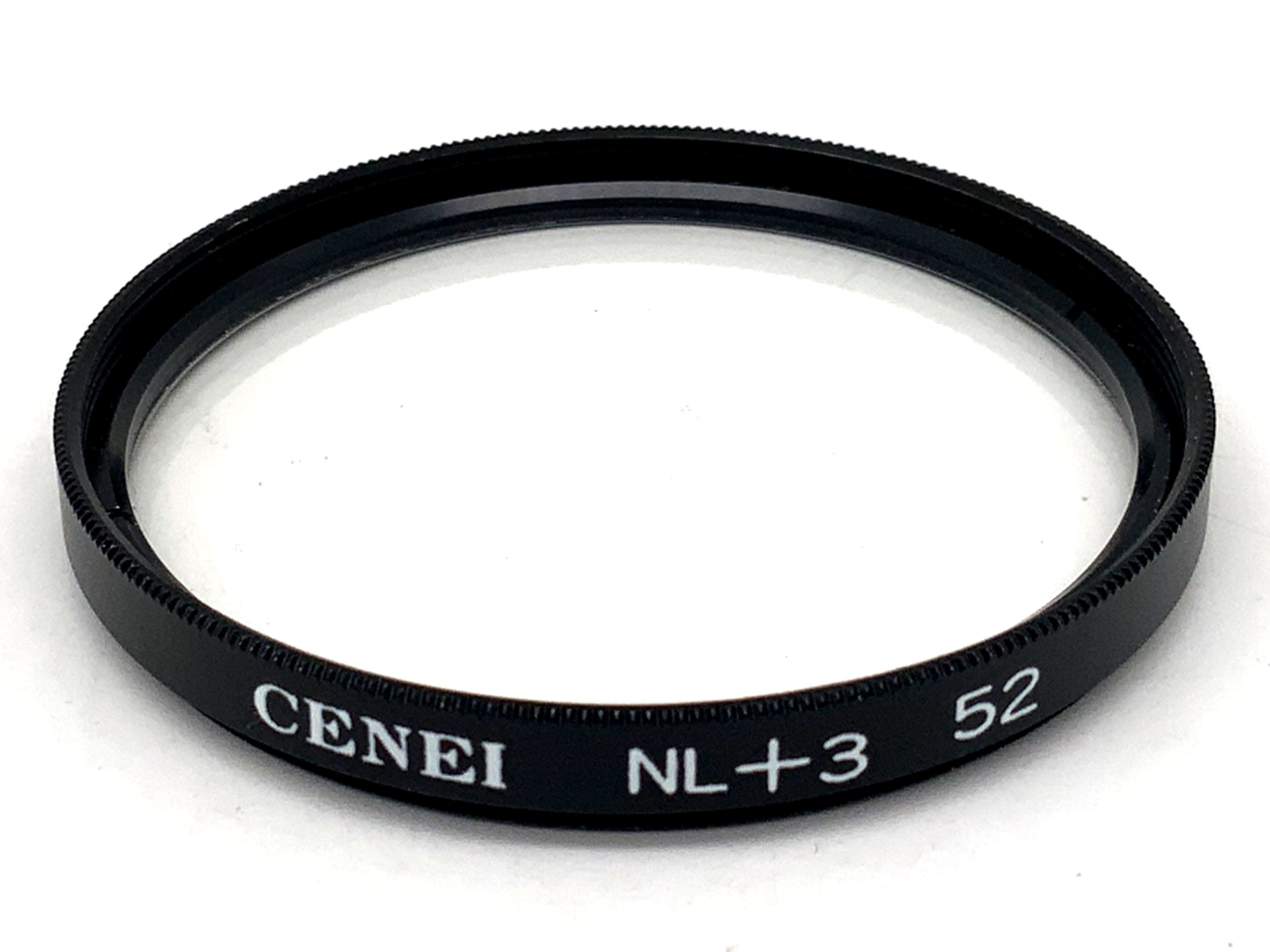 Cenei close-up lens NL+3 filter 52mm circular filter thread