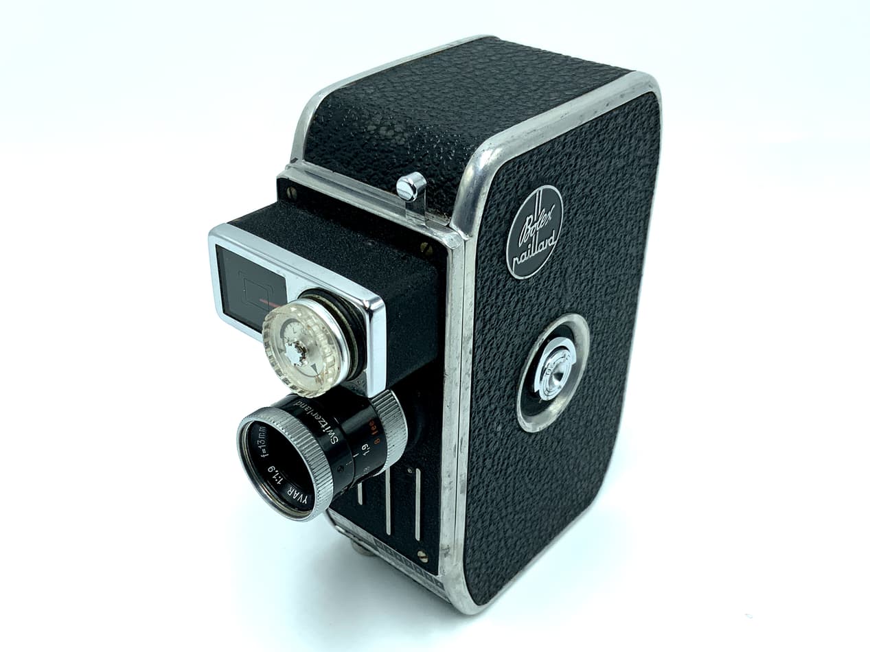 Bolex Paillard C8SL Filmkamera mit Yvar 13mm 1:1.9 Kamera movie camera
