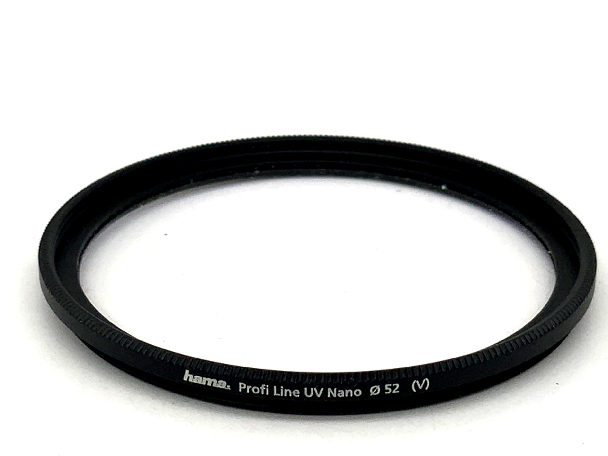 Hama UV Profi Line UV Nano (V) Filter 52mm Circular Filter Thread