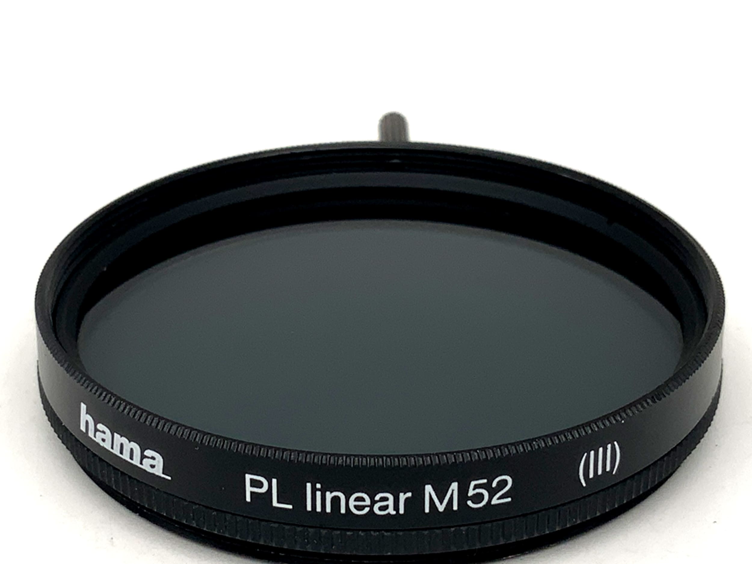 Hama Polarizing Filter PL linear M52 (III) Filter 52mm Circular Filter Thread