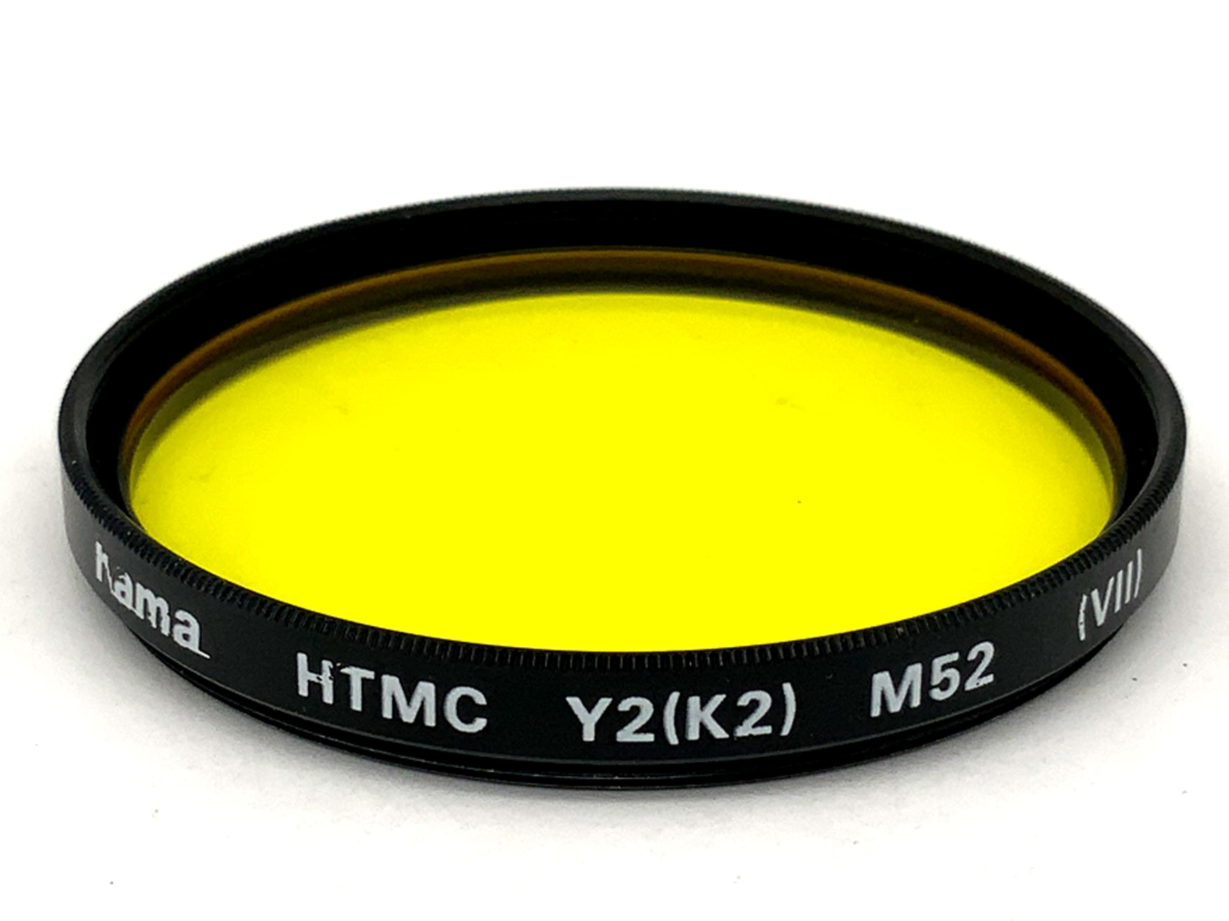 Hama HTMC Y2(K2) M52 (VII) yellow color filter, 52mm circular